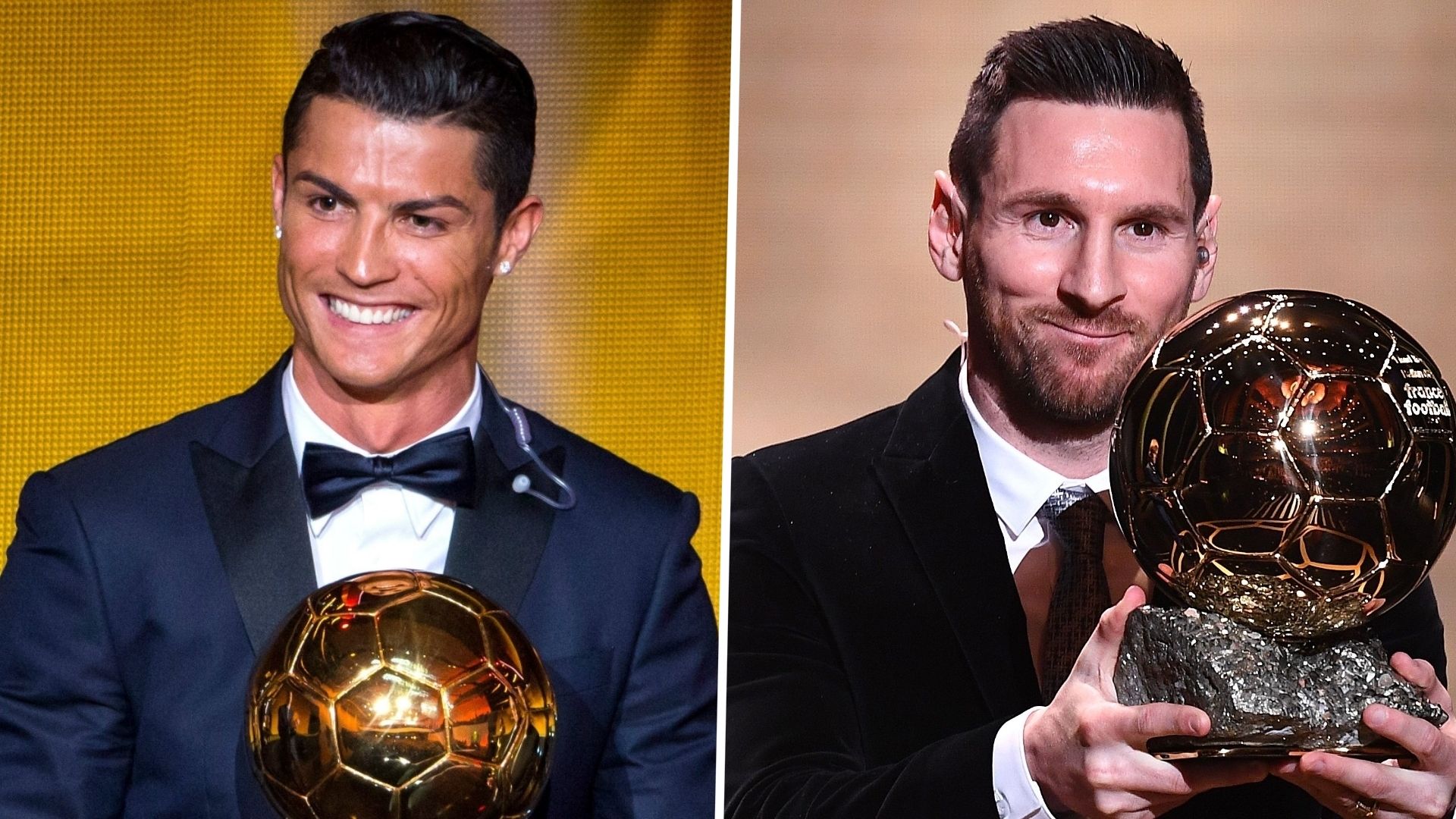 Cristiano Ronaldo Lionel Messi Ballon d'Or