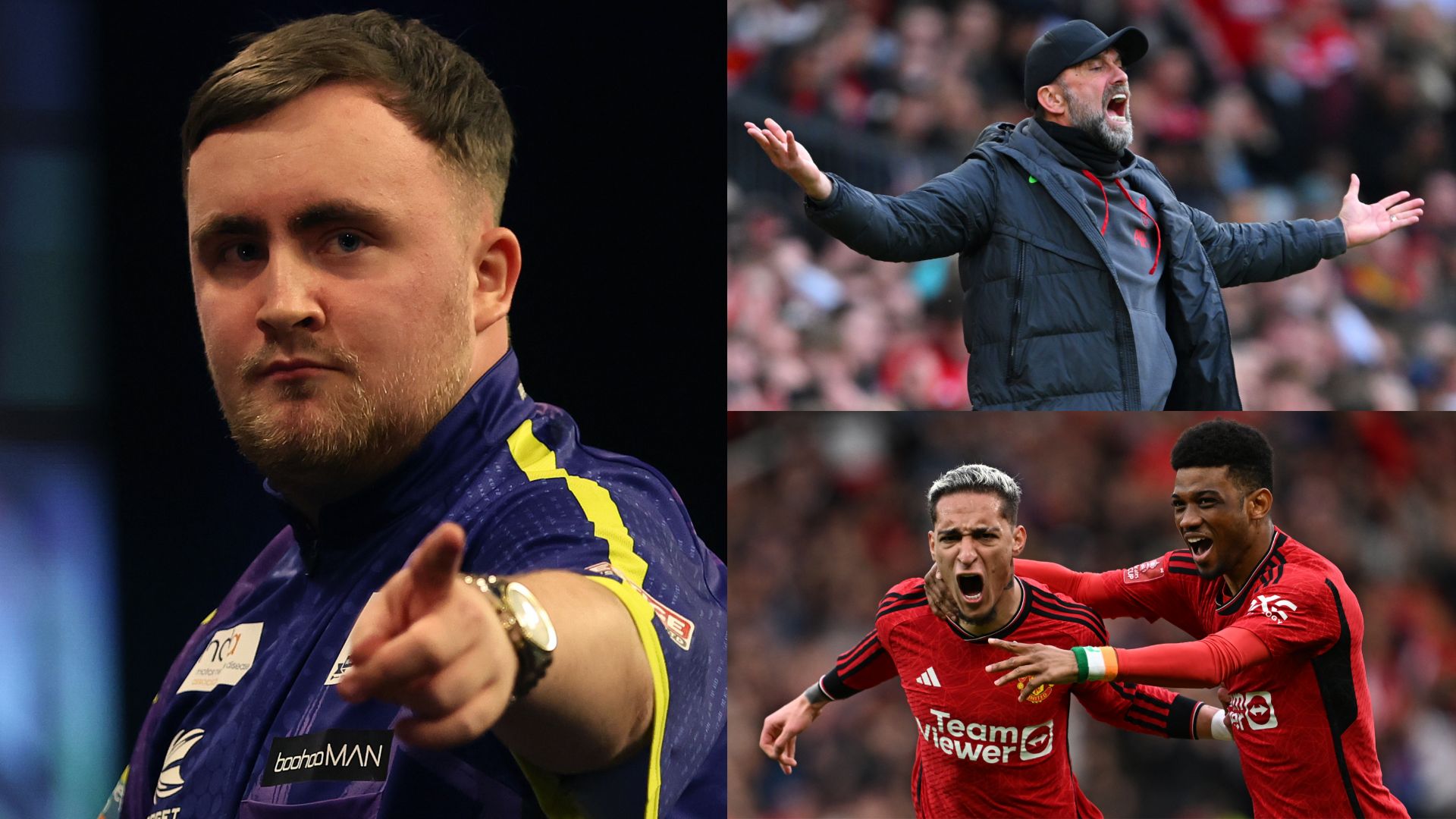 Luke Littler Jurgen Klopp Manchester United Liverpool 2024