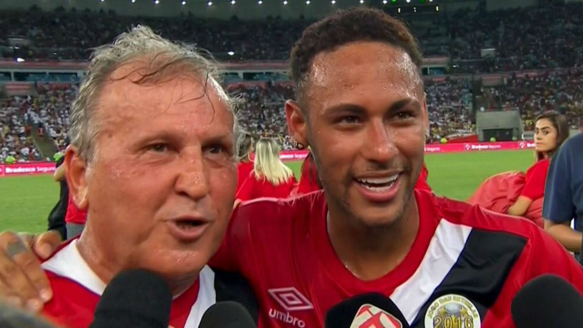 Zico Neymar Jogo das Estrelas 2016