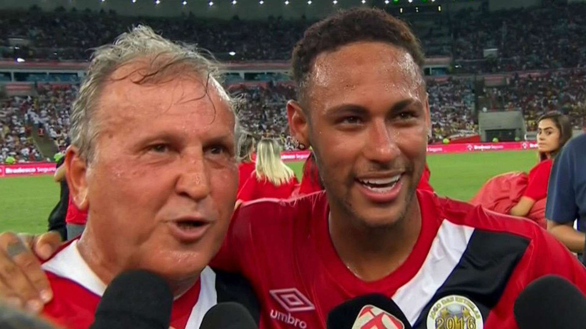 Zico Neymar Jogo das Estrelas 2016