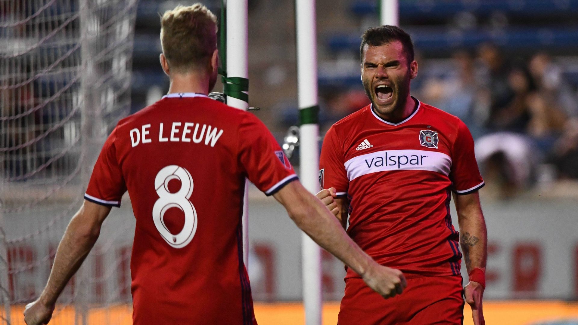 Nemanja Nikolic Michael de Leeuw Chicago Fire