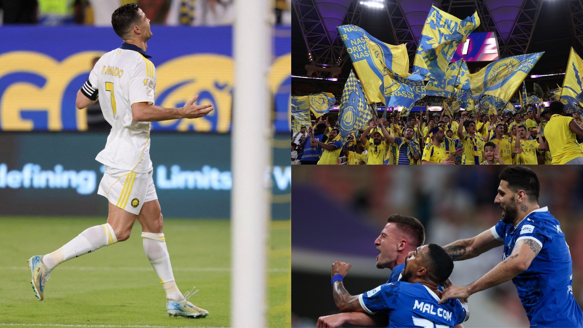 Cristiano Ronaldo Al Hilal Al Nassr Fans