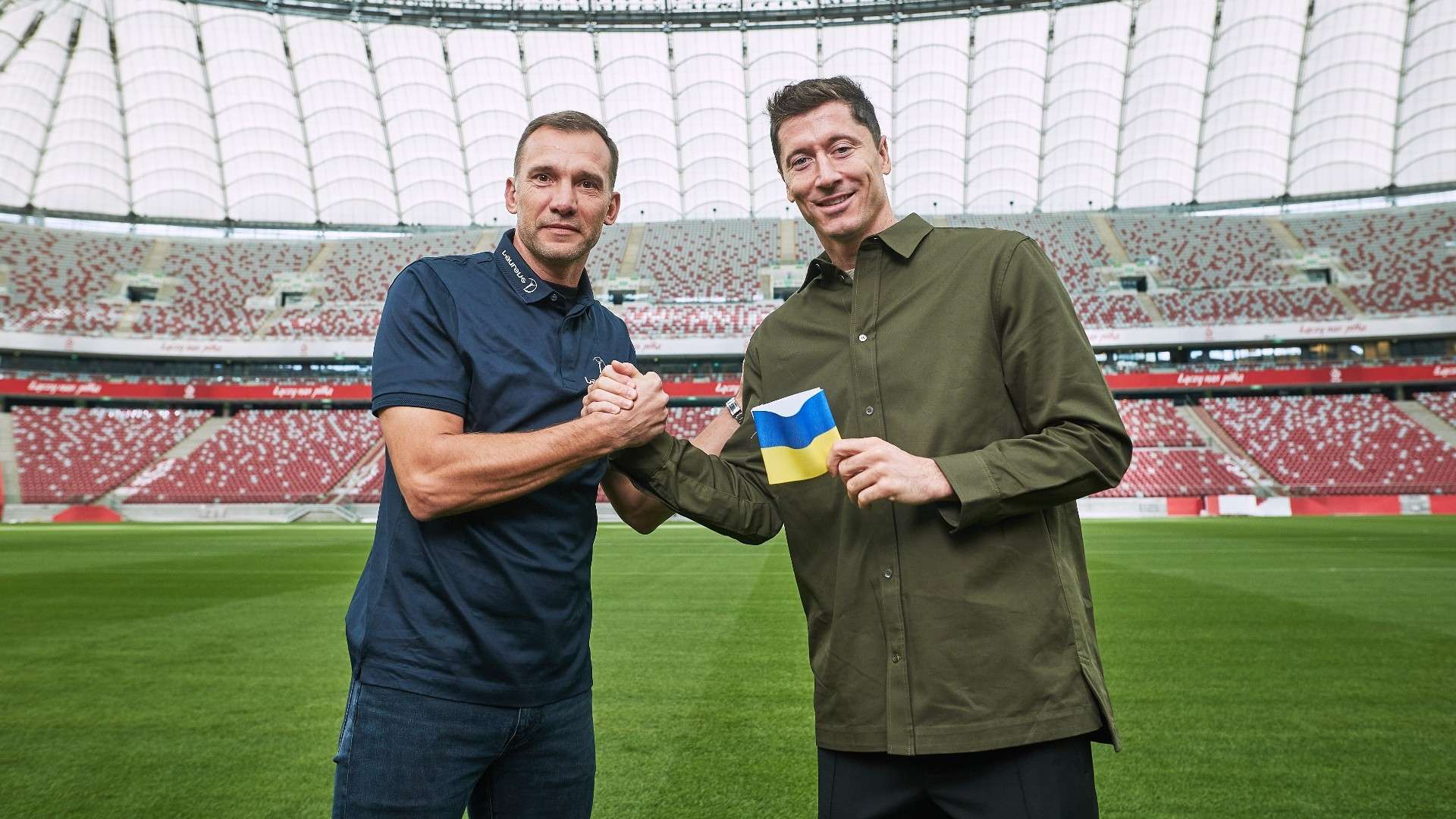 Robert Lewandowski Andriy Shevchenko armband 1