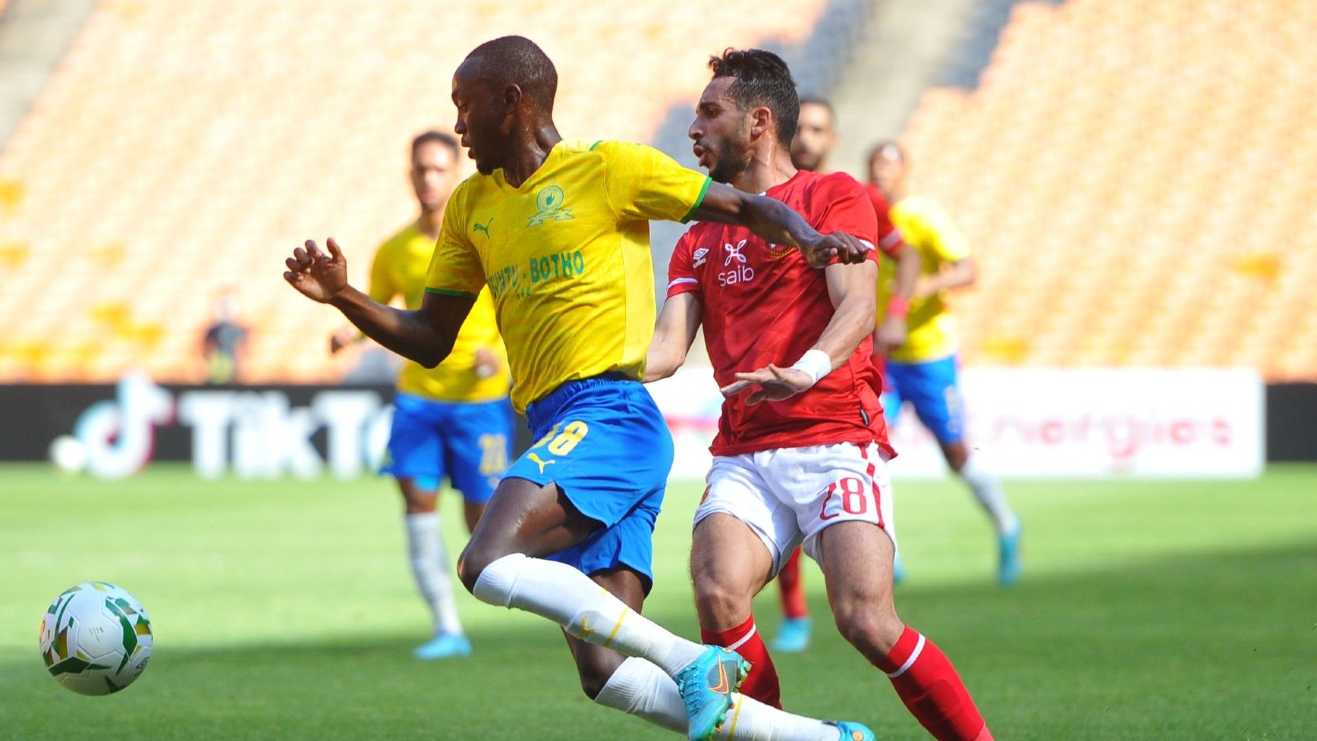 Peter Shalulile, Mamelodi Sundowns & Karim Fouad, Al Ahly, March 2022