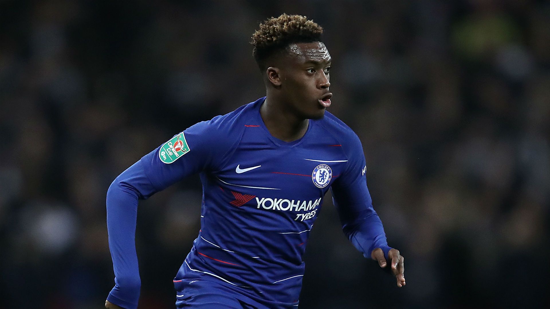 Callum Hudson-Odoi Chelsea Tottenham Carabao Cup 2018