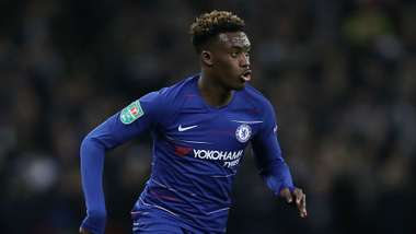 Callum Hudson-Odoi Chelsea Tottenham Carabao Cup 2018