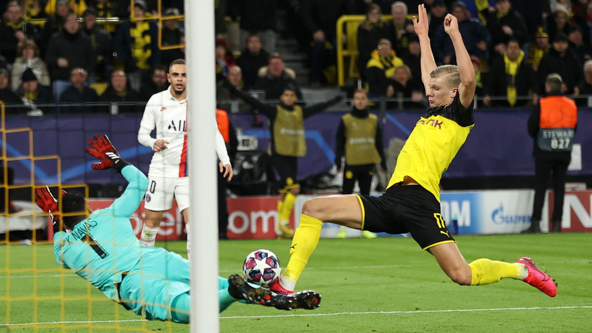 ERLING HAALAND BORUSSIA DORTMUND CHAMPIONS LEAGUE 18022020