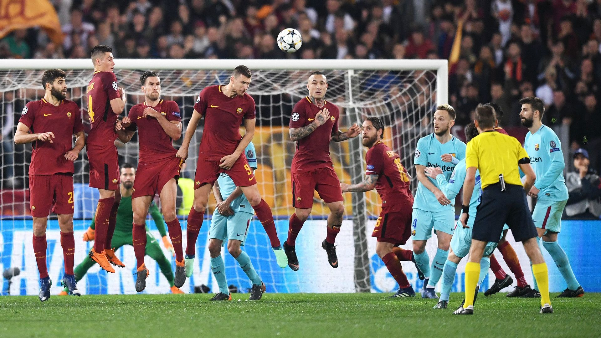 Roma Barcelona Champions League