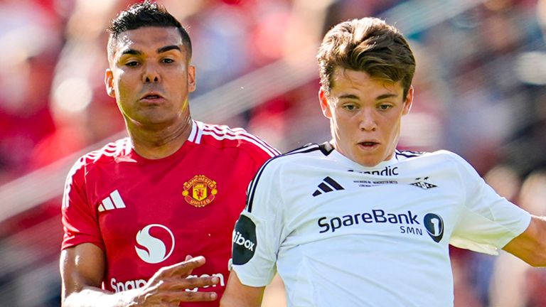 Sverre Nypan FRIENDLY-ROSENBORG-MAN UTD