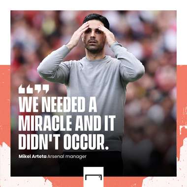 Arteta quote