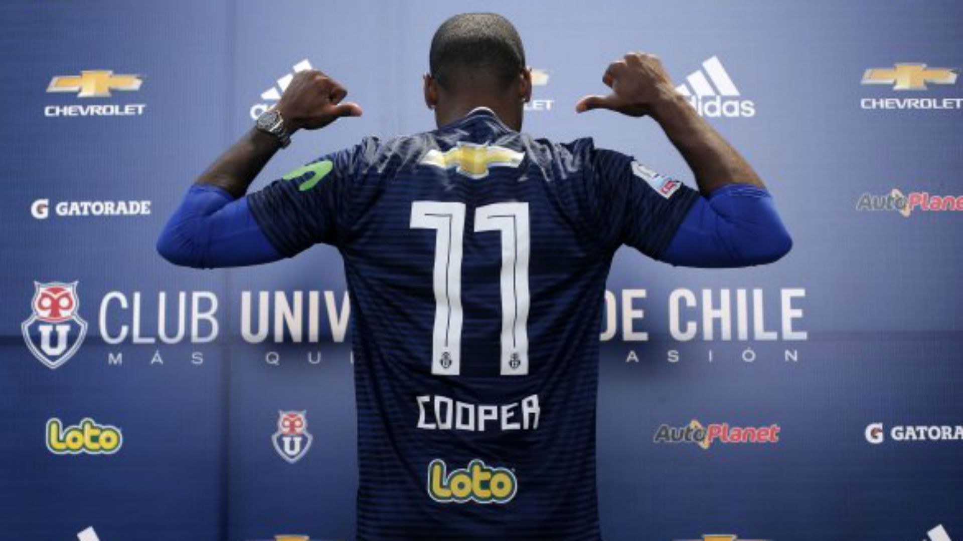 Armando Cooper, presentación en Universidad de Chile 30012018