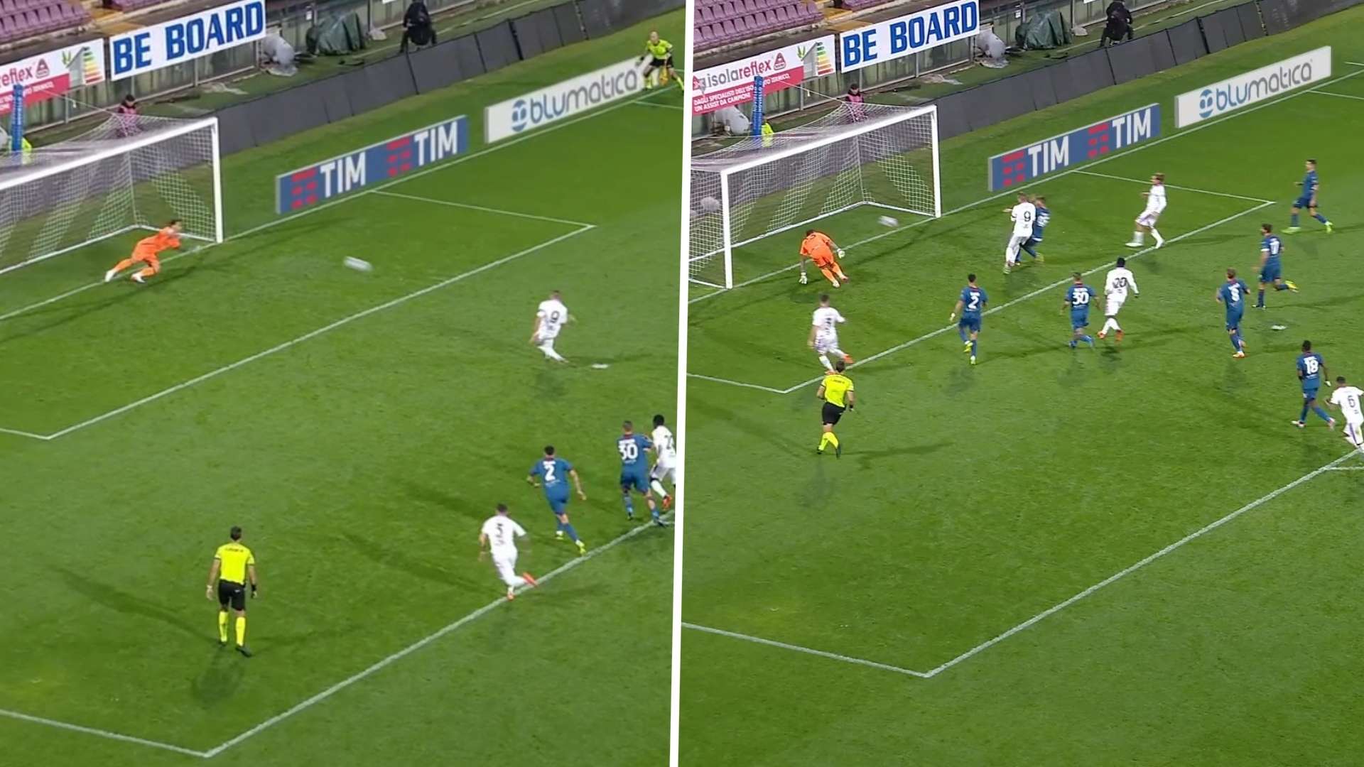 Salernitana Cremonese Ciofani Sepe