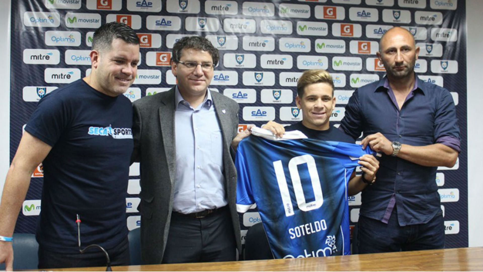 Yeferson Soteldo presentación Huachipato