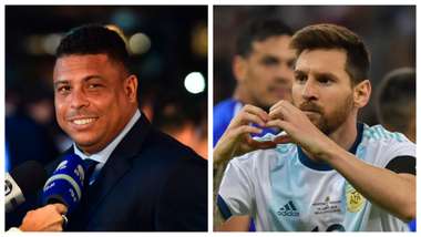 Lionel Messi Ronaldo Luis Nazario De Lima