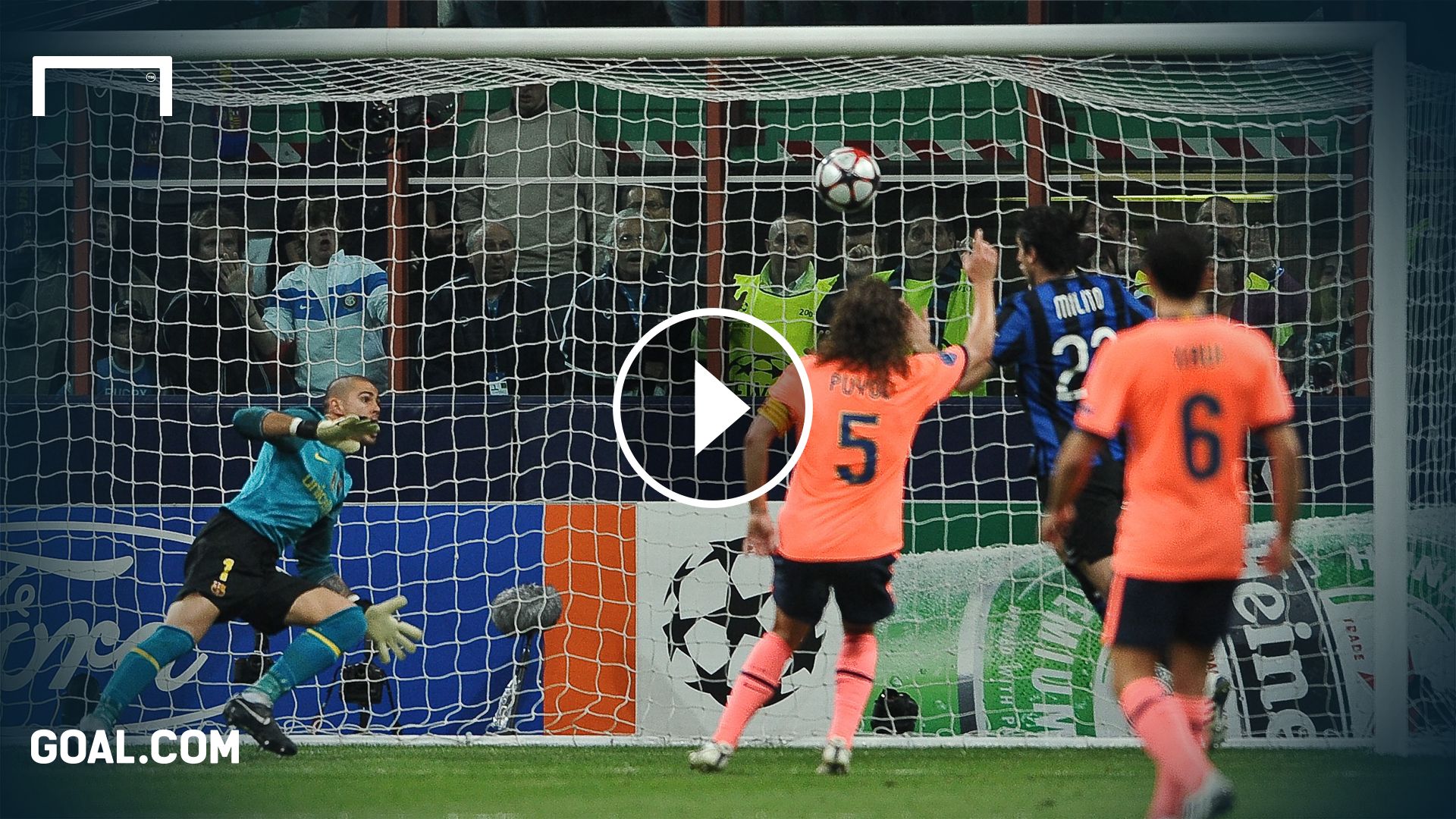 Milito Inter Mailand FC Barcelona