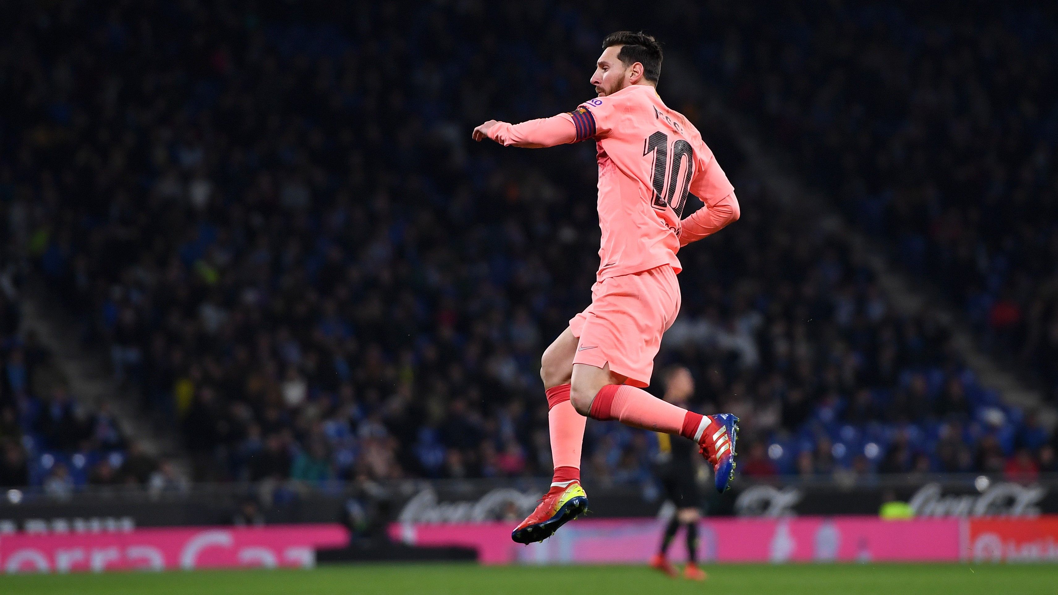 Lionel Messi Espanyol Barcelona LaLiga 08122018
