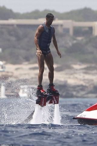 ronaldo in ibiza