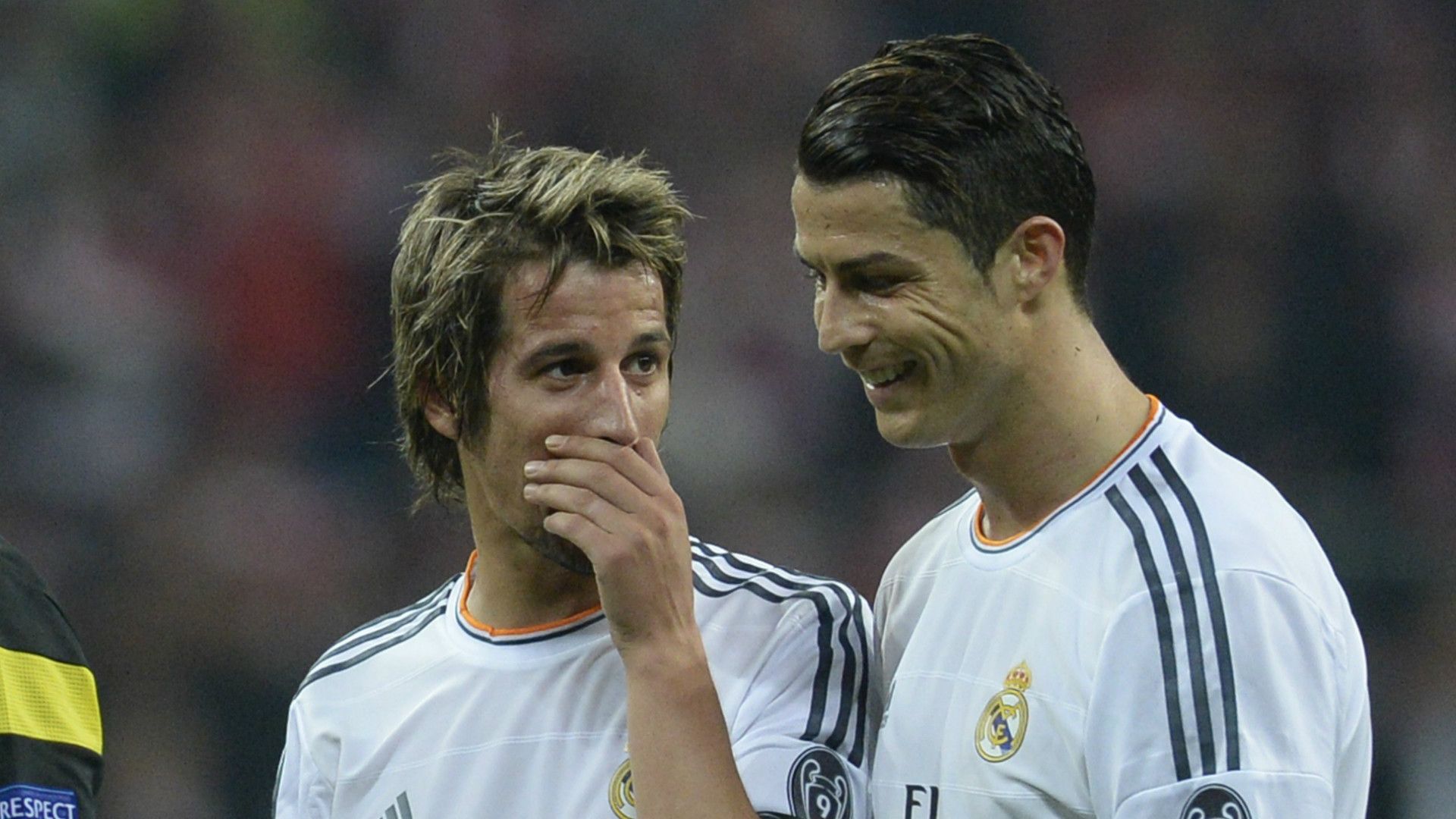 Fabio Coentrao Cristiano Ronaldo Real Madrid