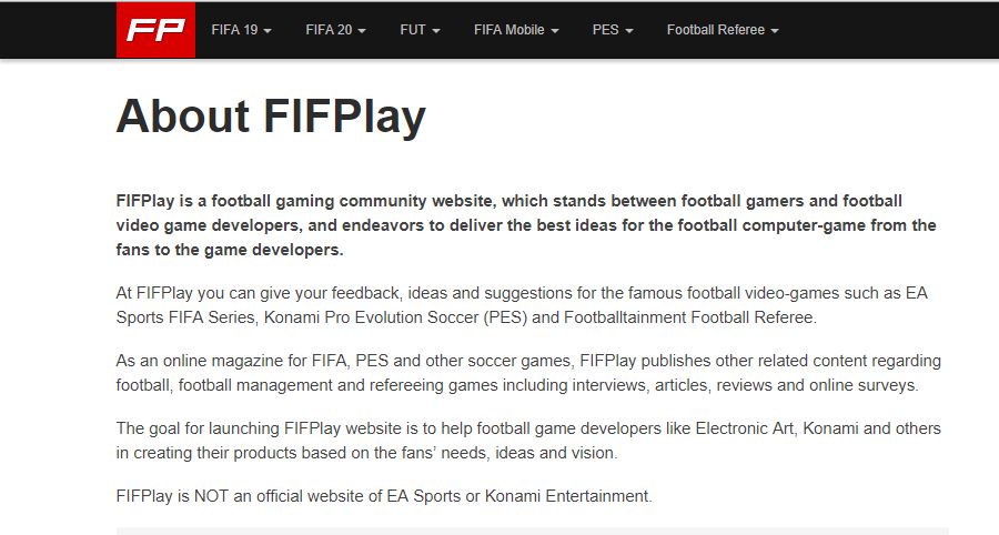 FIFPlay bầu chọn