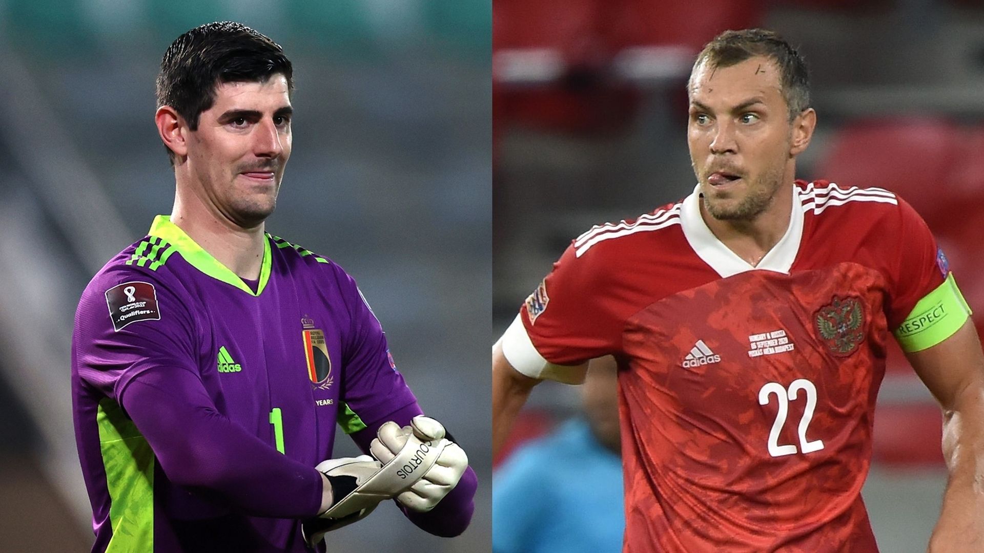 MP_Thibaut Courtois_Belgium vs Artem Dzyuba_Russia