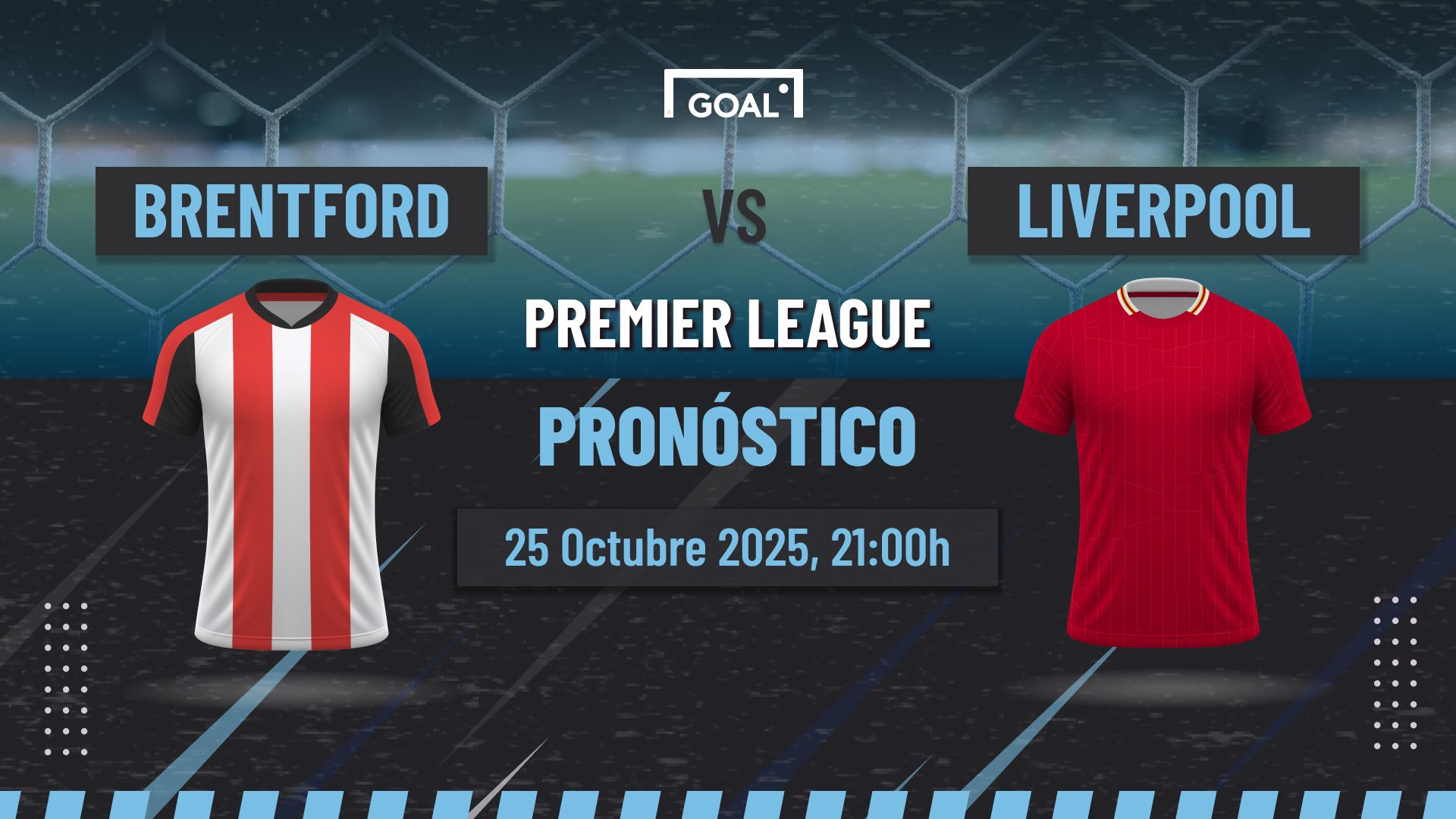 Brentford vs Liverpool Pronóstico y Apuestas Premier League | 25/10/25