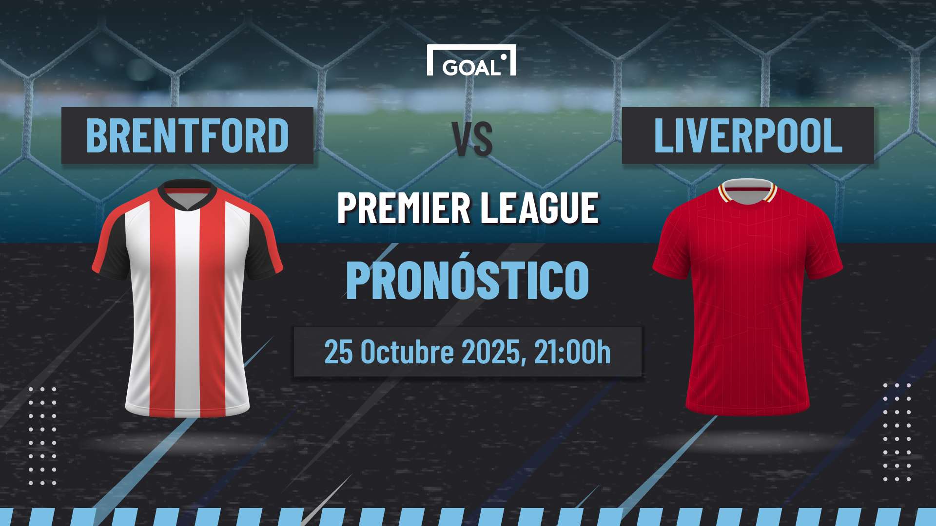 Brentford vs Liverpool Pronóstico y Apuestas Premier League | 25/10/25