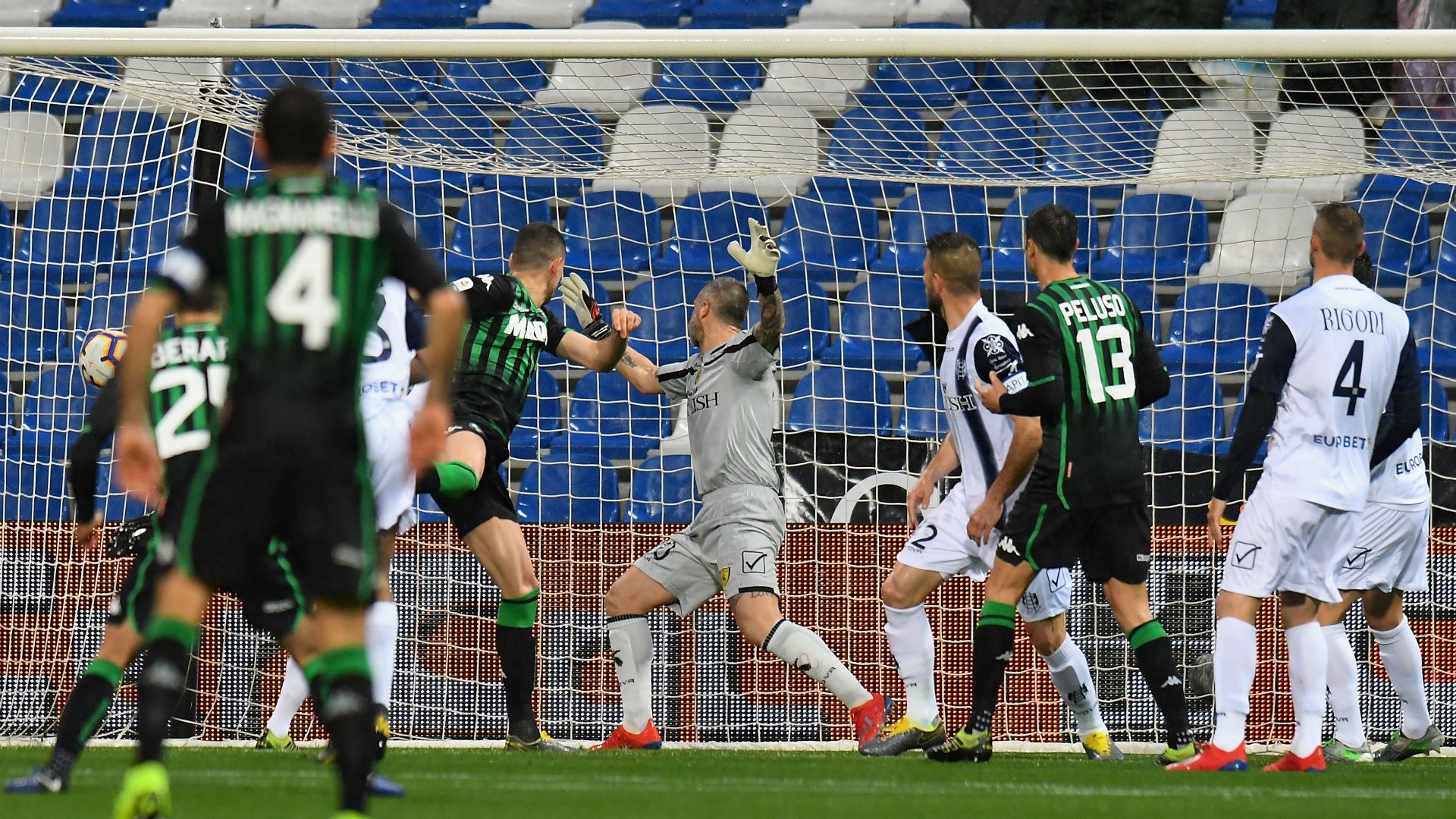 Merih Demiral goal Sassuolo Chievo