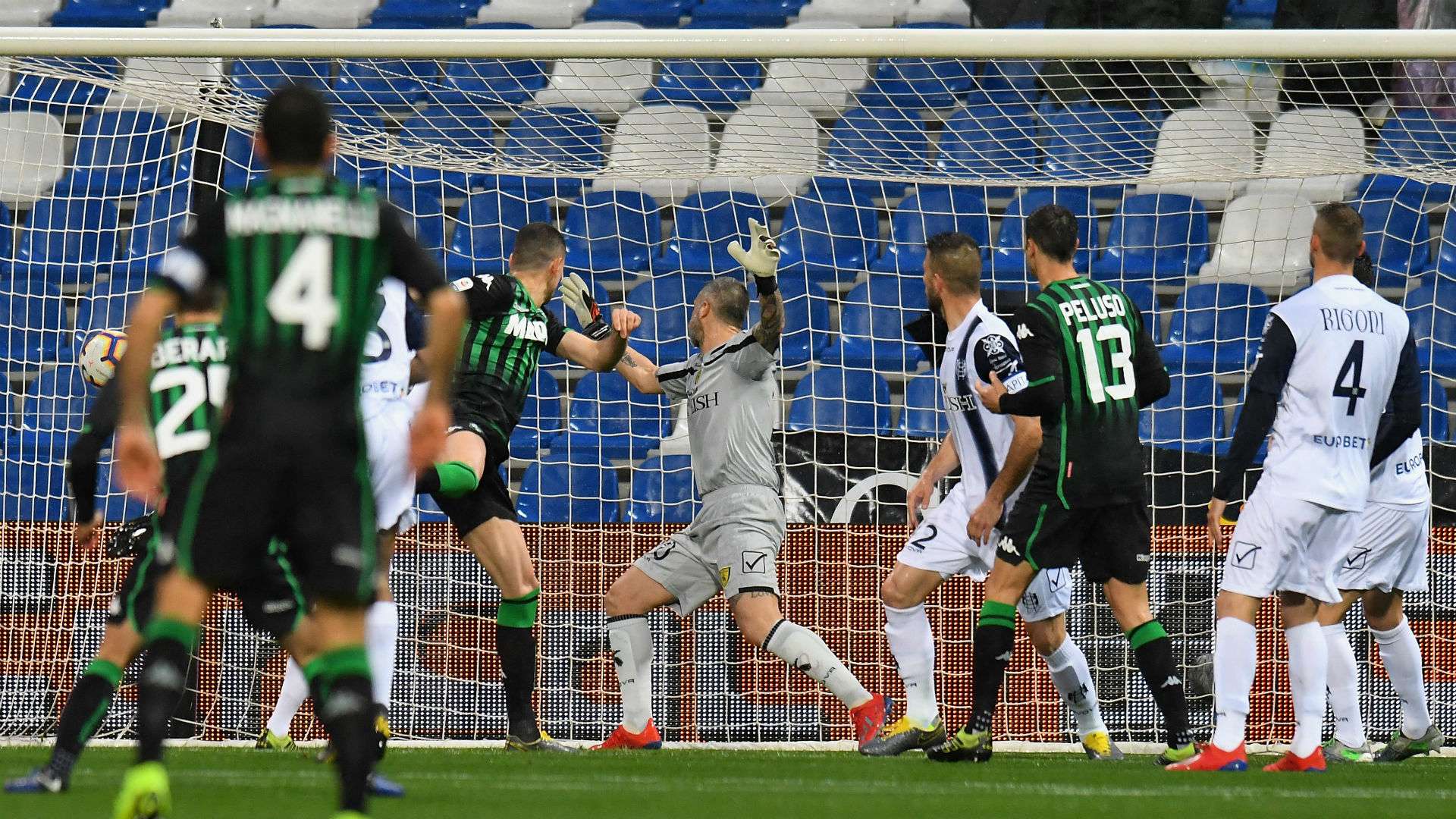 Merih Demiral goal Sassuolo Chievo