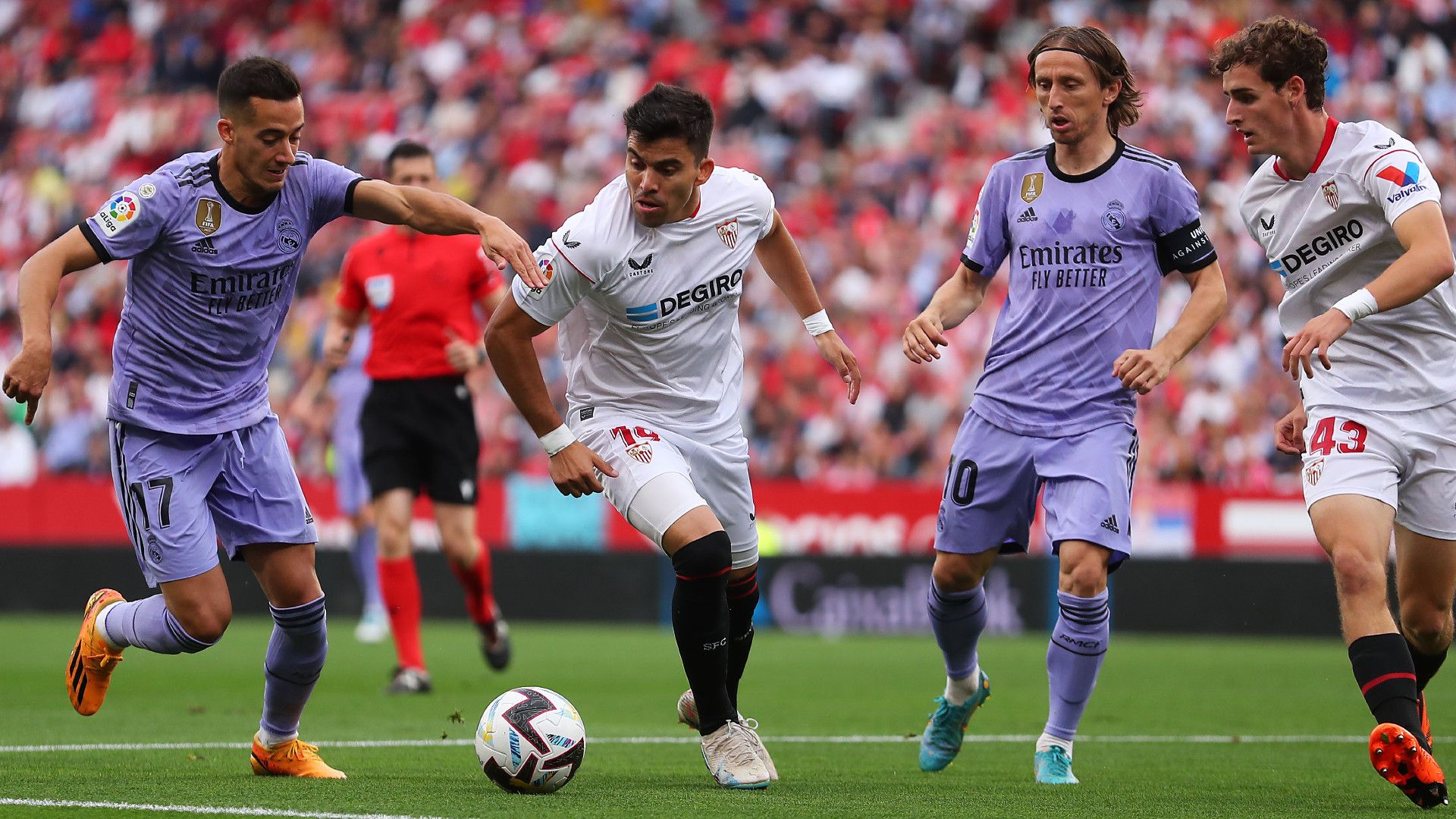 LUCAS VAZQUEZ LUKA MODRIC REAL MADRID 