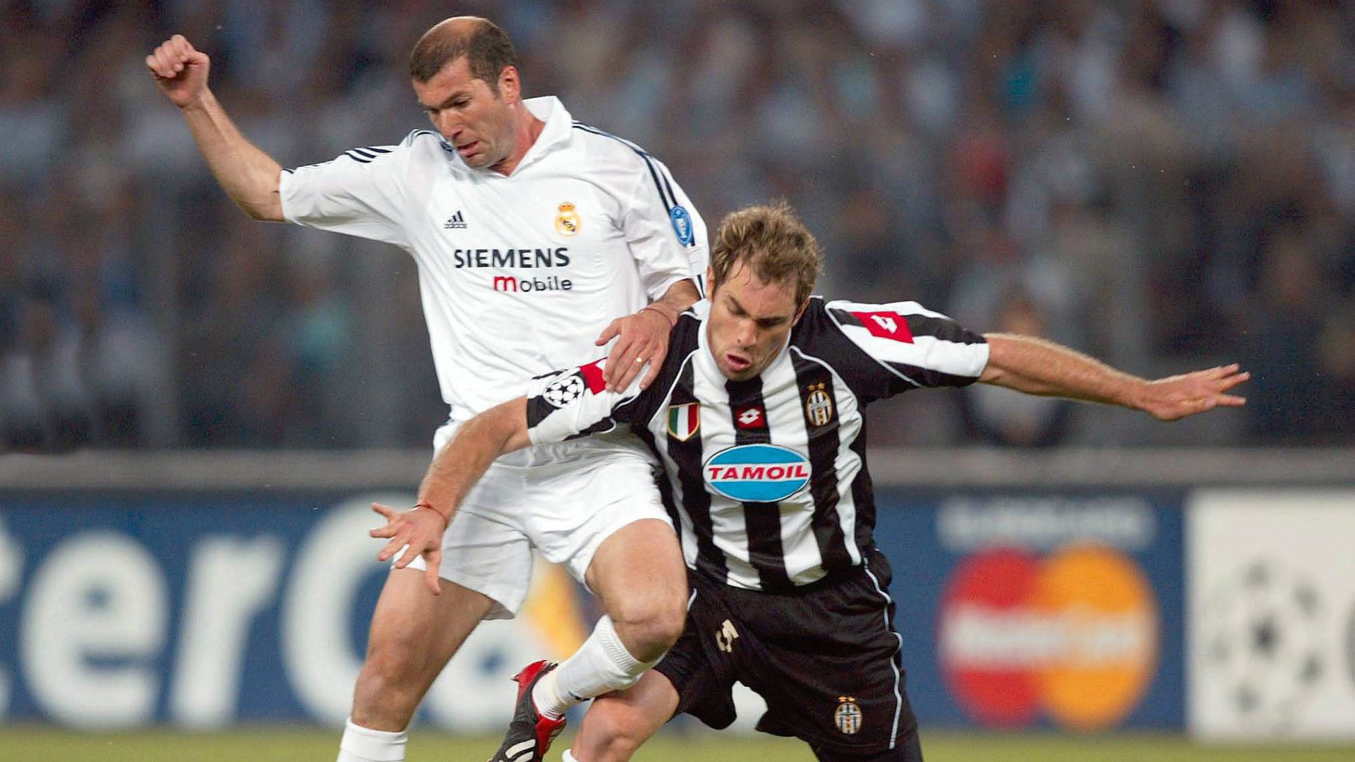 ZINEDINE ZIDANE CHAMPIONS LEAGUE REAL MADRID JUVENTUS