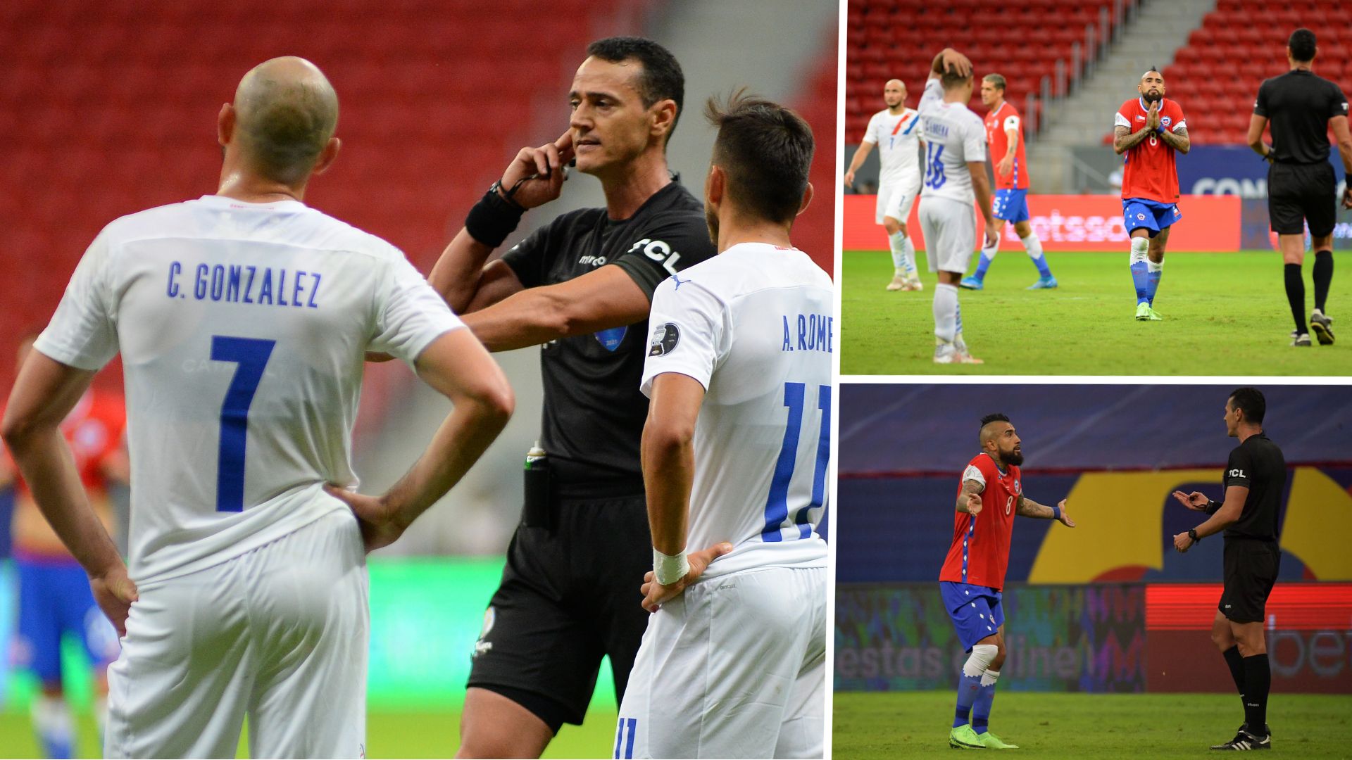 Wilmar Roldan Chile Paraguay Copa America 2021