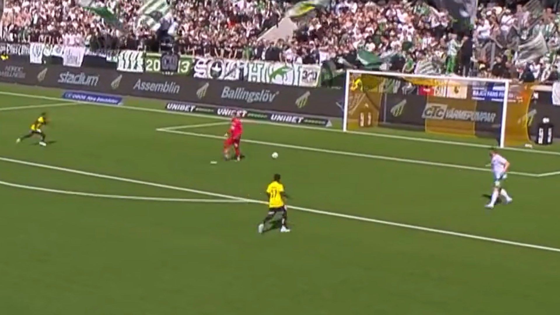 Oliver Dovin Hammarby vs Hacken mistake
