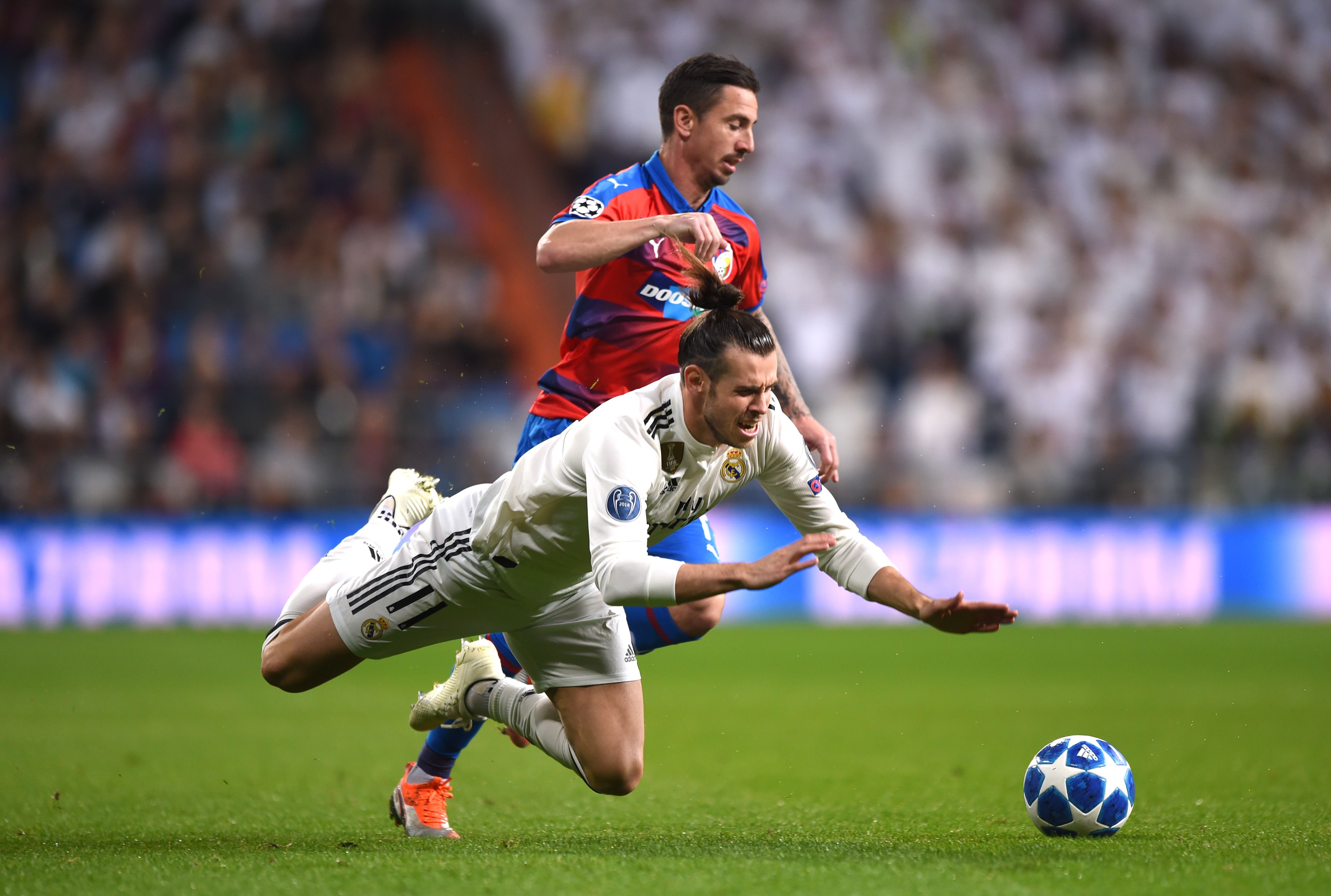 GARETH BALE REAL MADRID VIKTORIA PLZEN CHAMPIONS LEAGUE