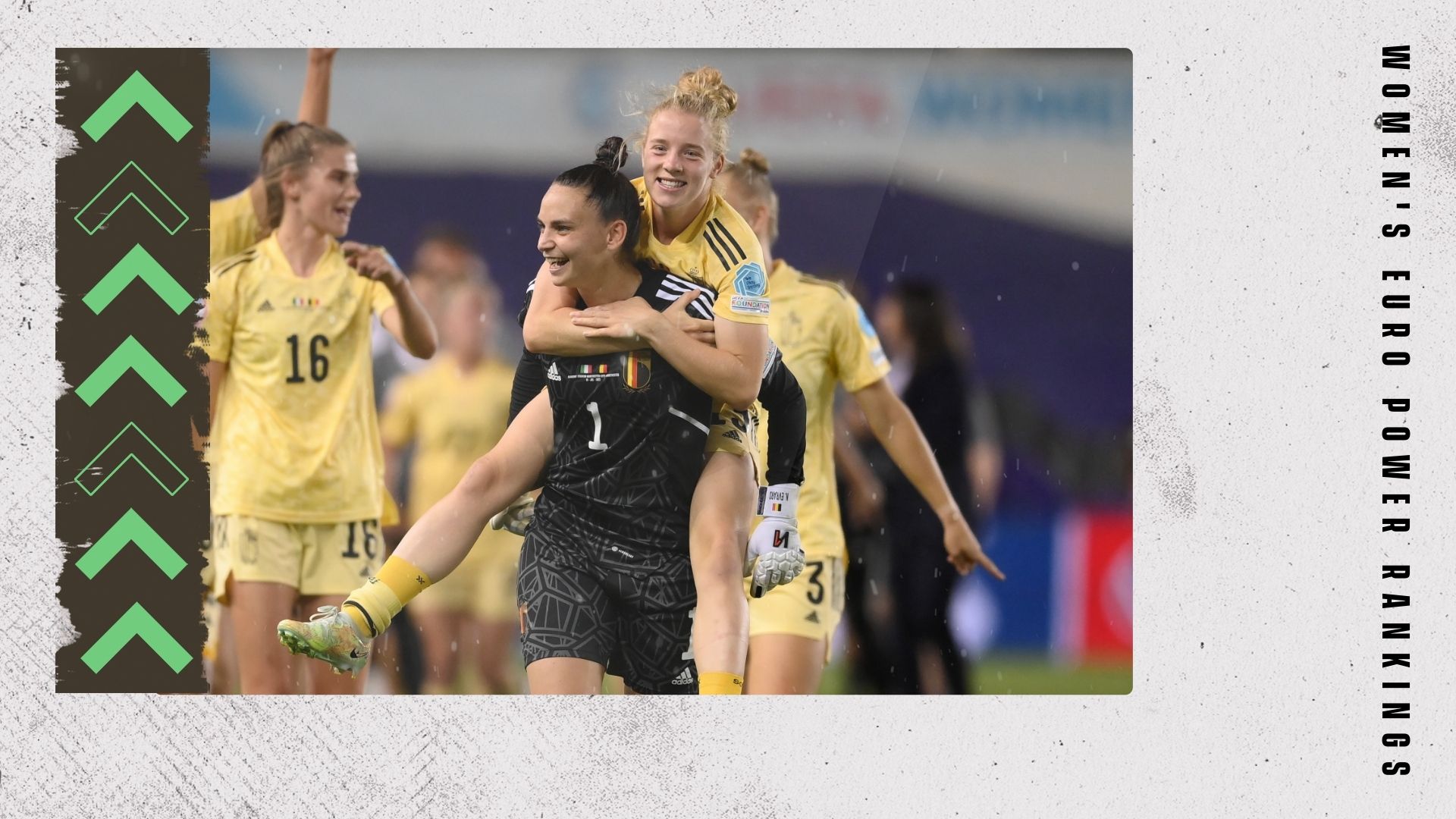 Belgium Women's Euro Power Rankings