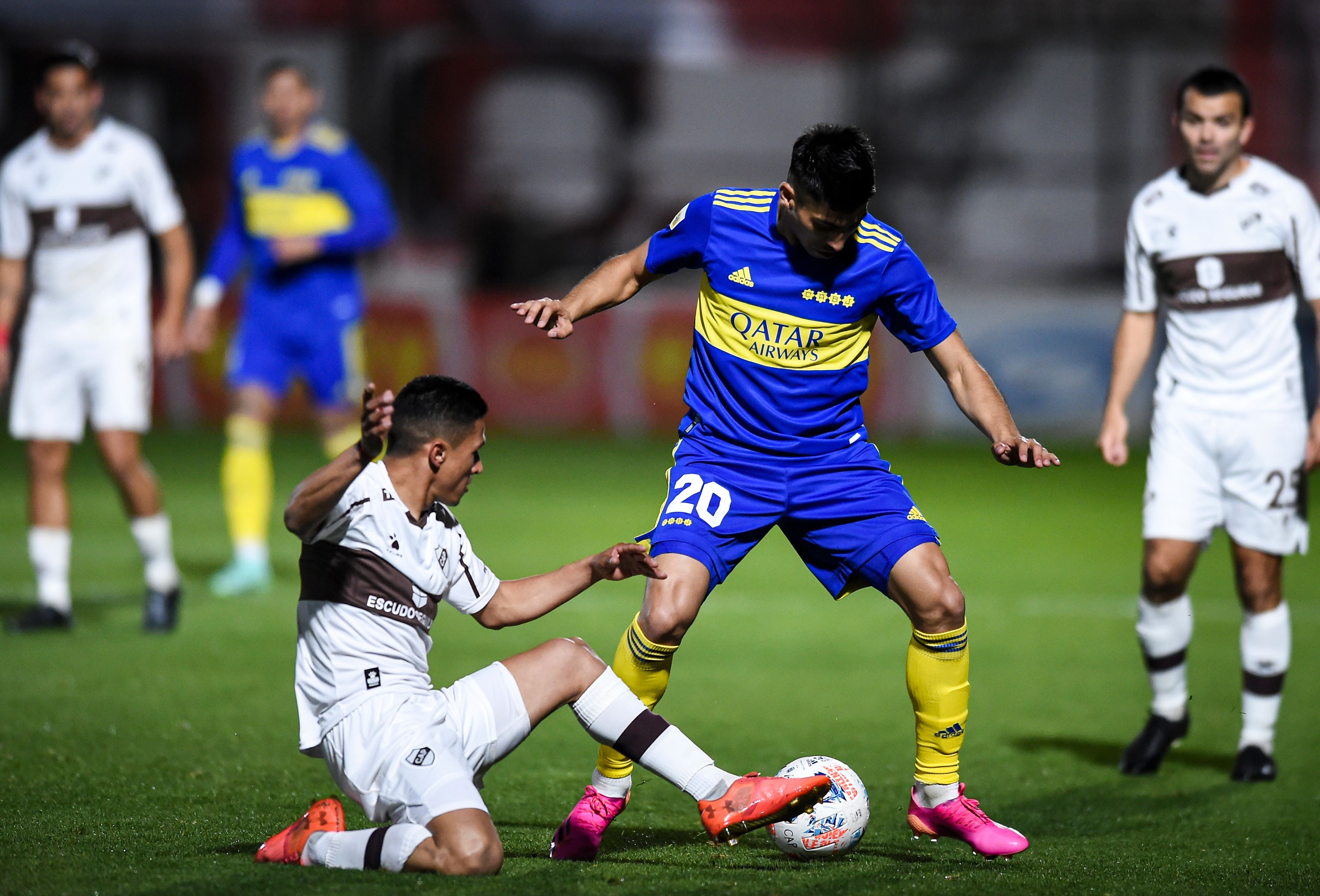 Juan Ramírez Iván Gómez Boca Platense 25082021
