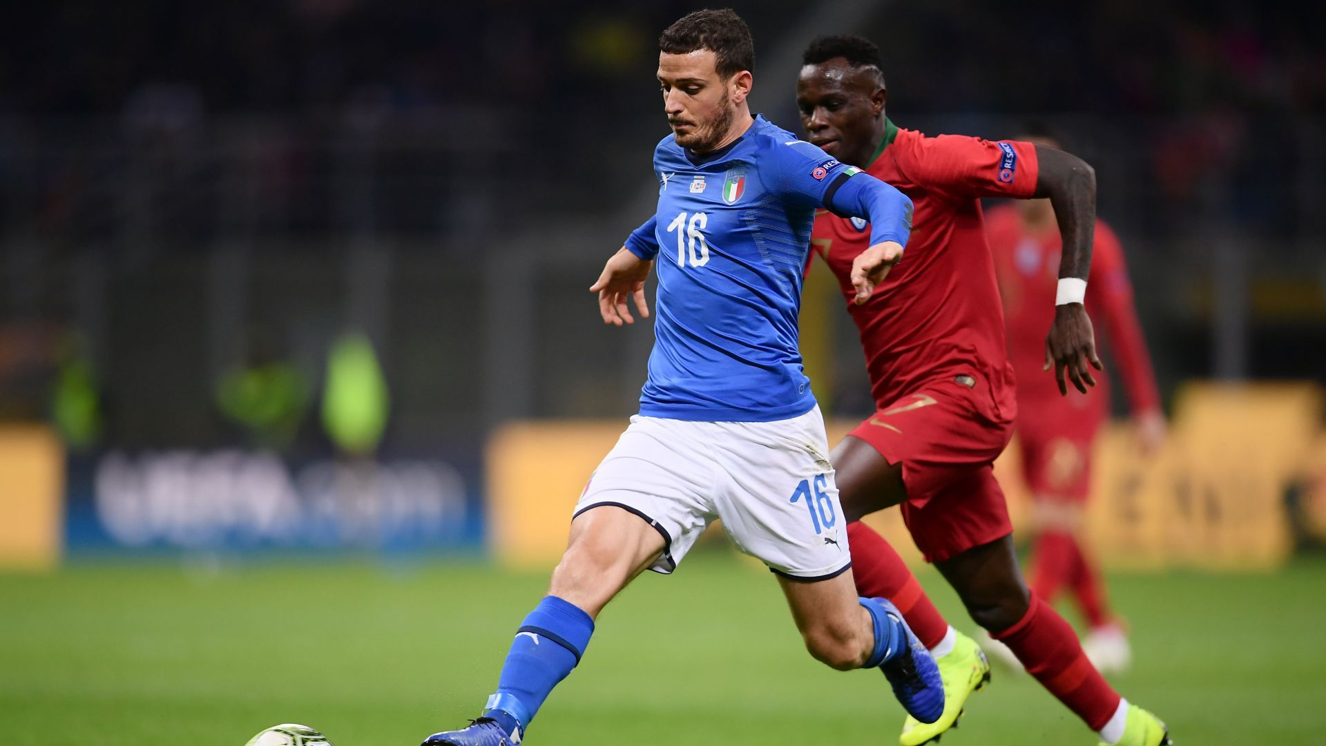 Alessandro Florenzi Italy Portugal