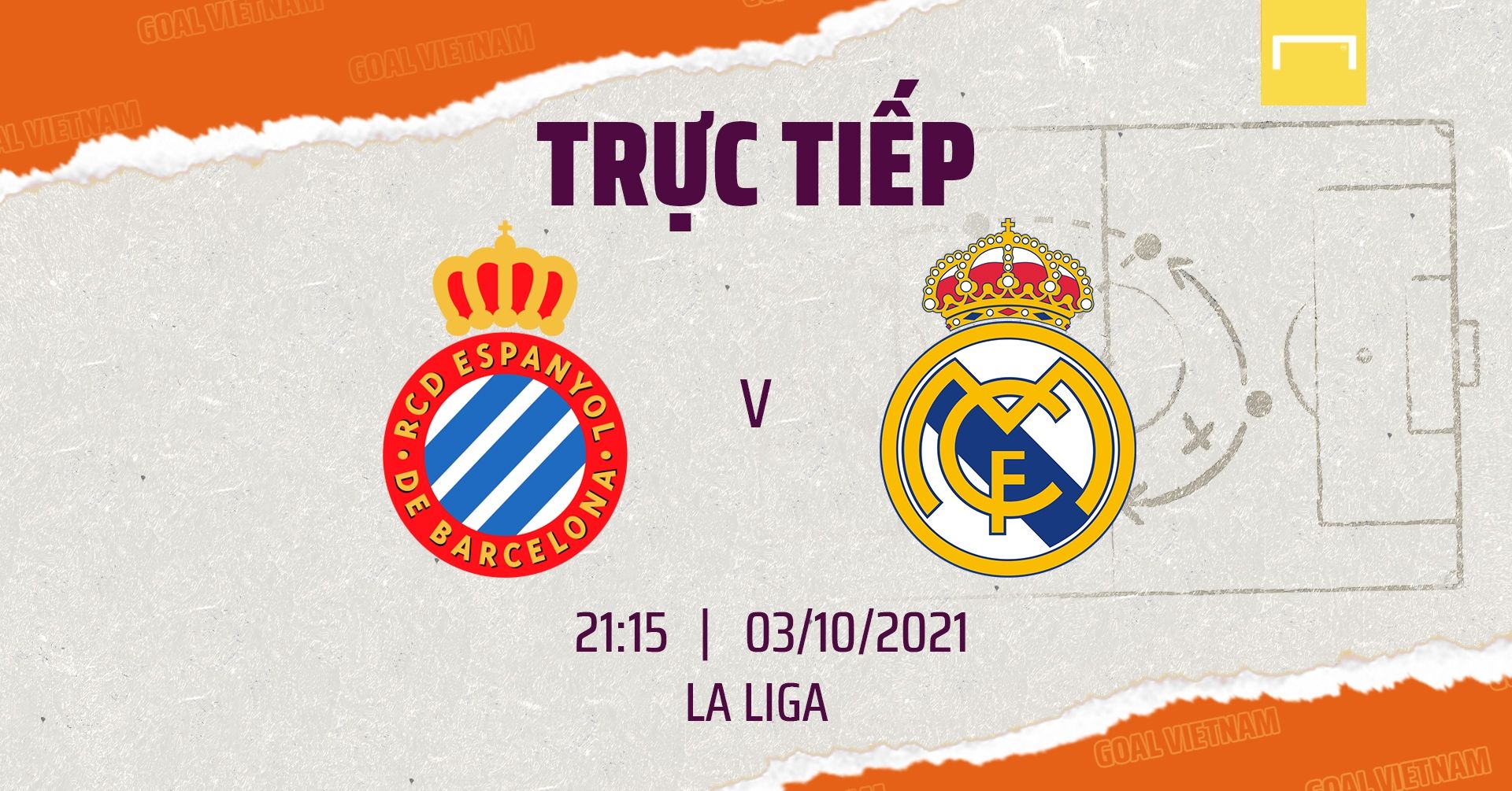 Live Espanyol vs Real Madrid 2021/22 La Liga GFX