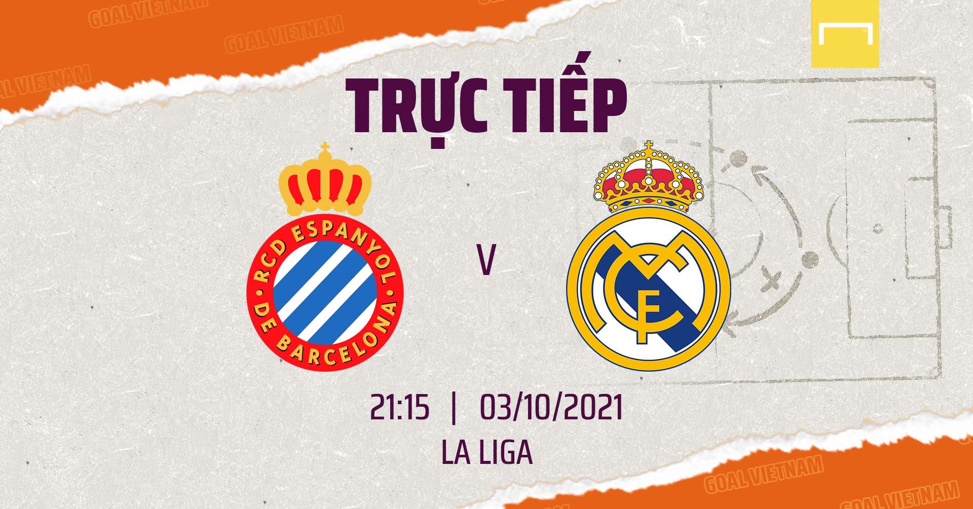Live Espanyol vs Real Madrid 2021/22 La Liga GFX