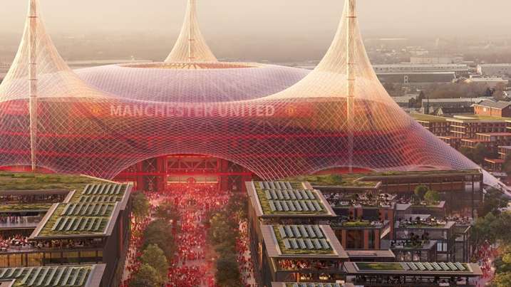 New Manchester United stadium