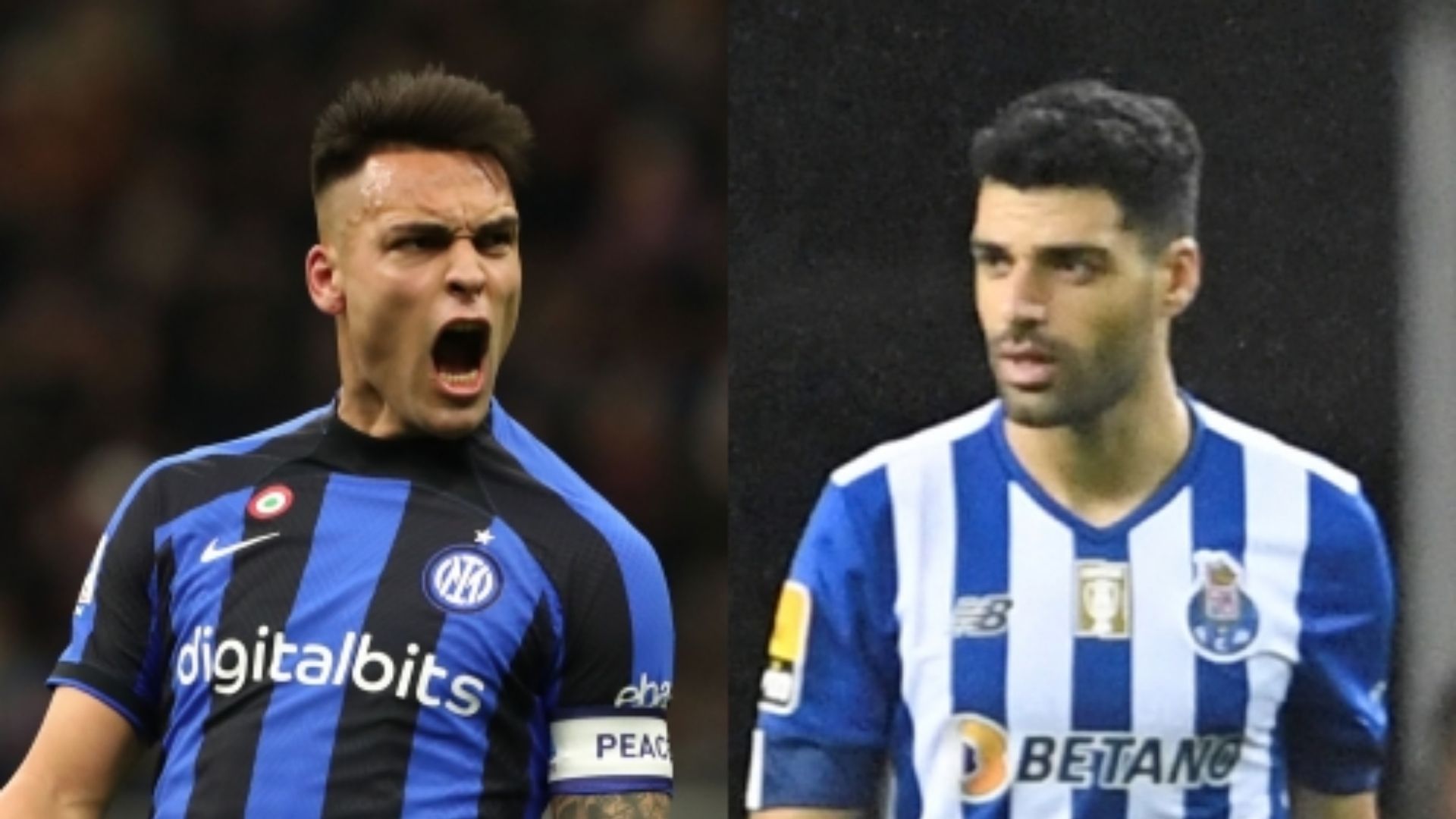 Lautaro Martinez Inter Mehdi Taremi Porto