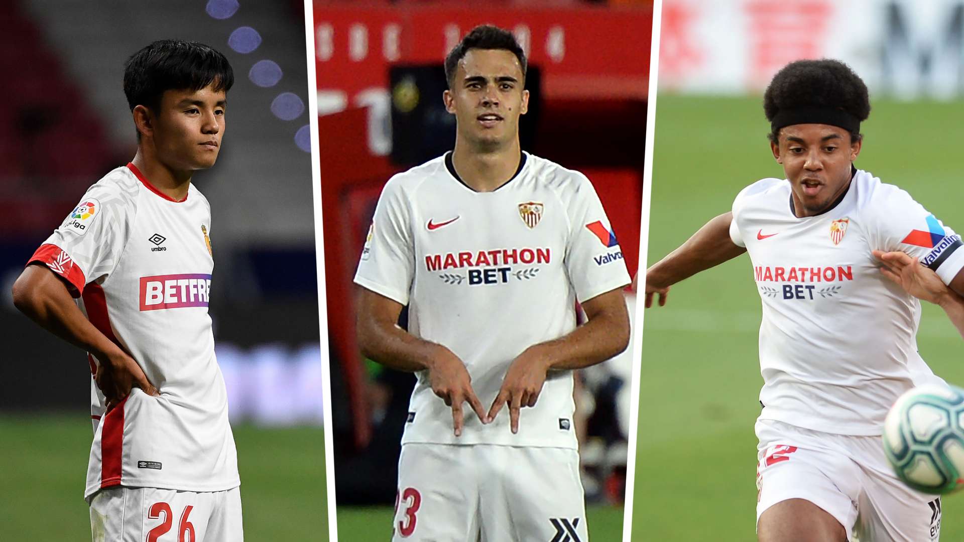 Kubo Reguilón Koundé Sevilla Real Madrid