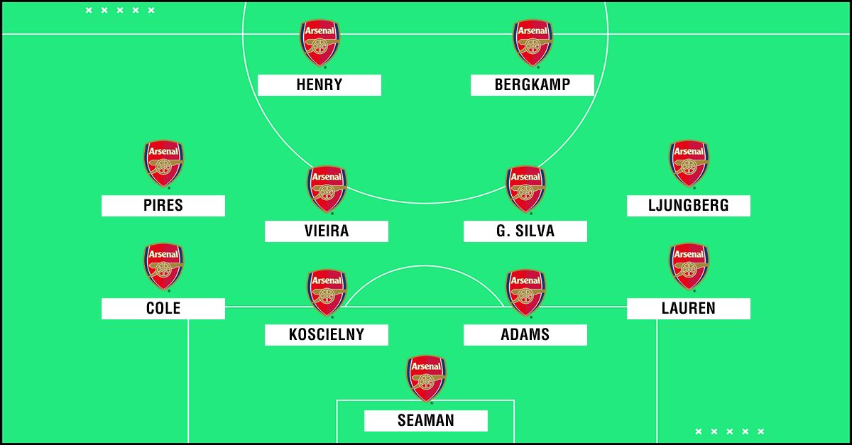 SLIDELIST: Wenger's Best XI