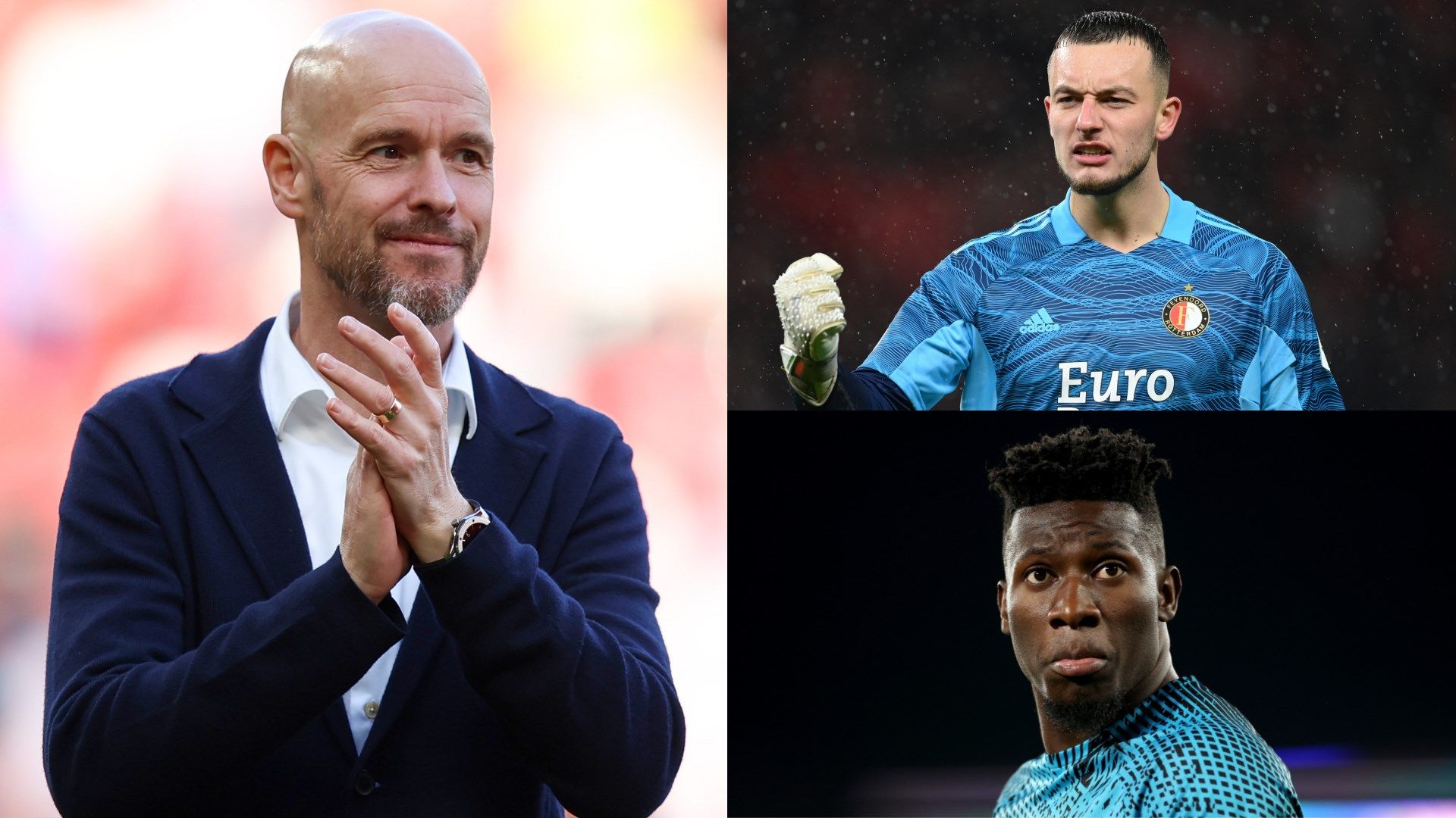 GFX Info Erik ten Hag Justin Bijlow Andre Onana