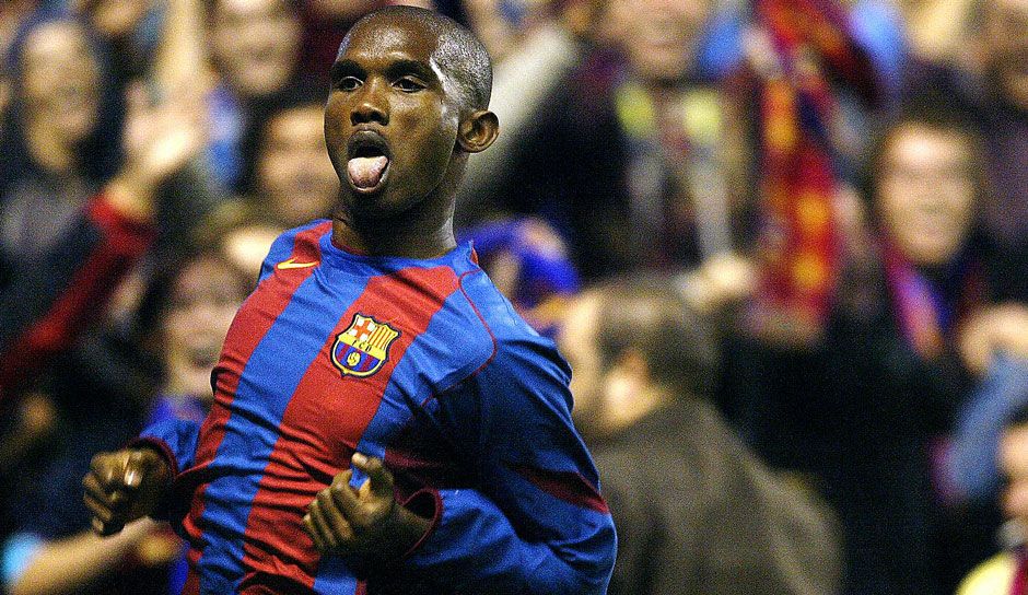 GER ONLY FC BARCELONA STARTELF MESSI DEBÜT ETO'O