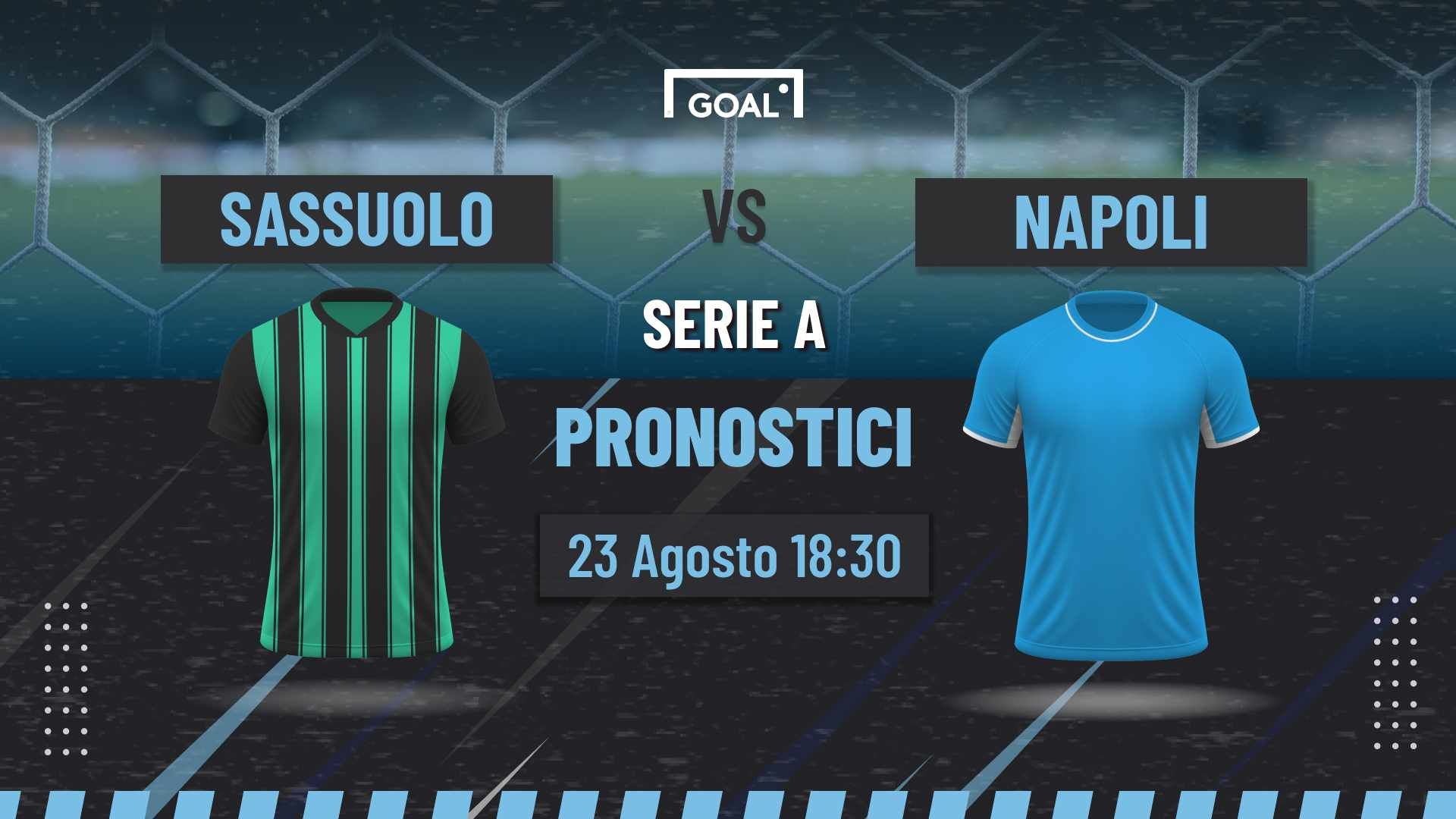 pronostici Sassuolo - Napoli