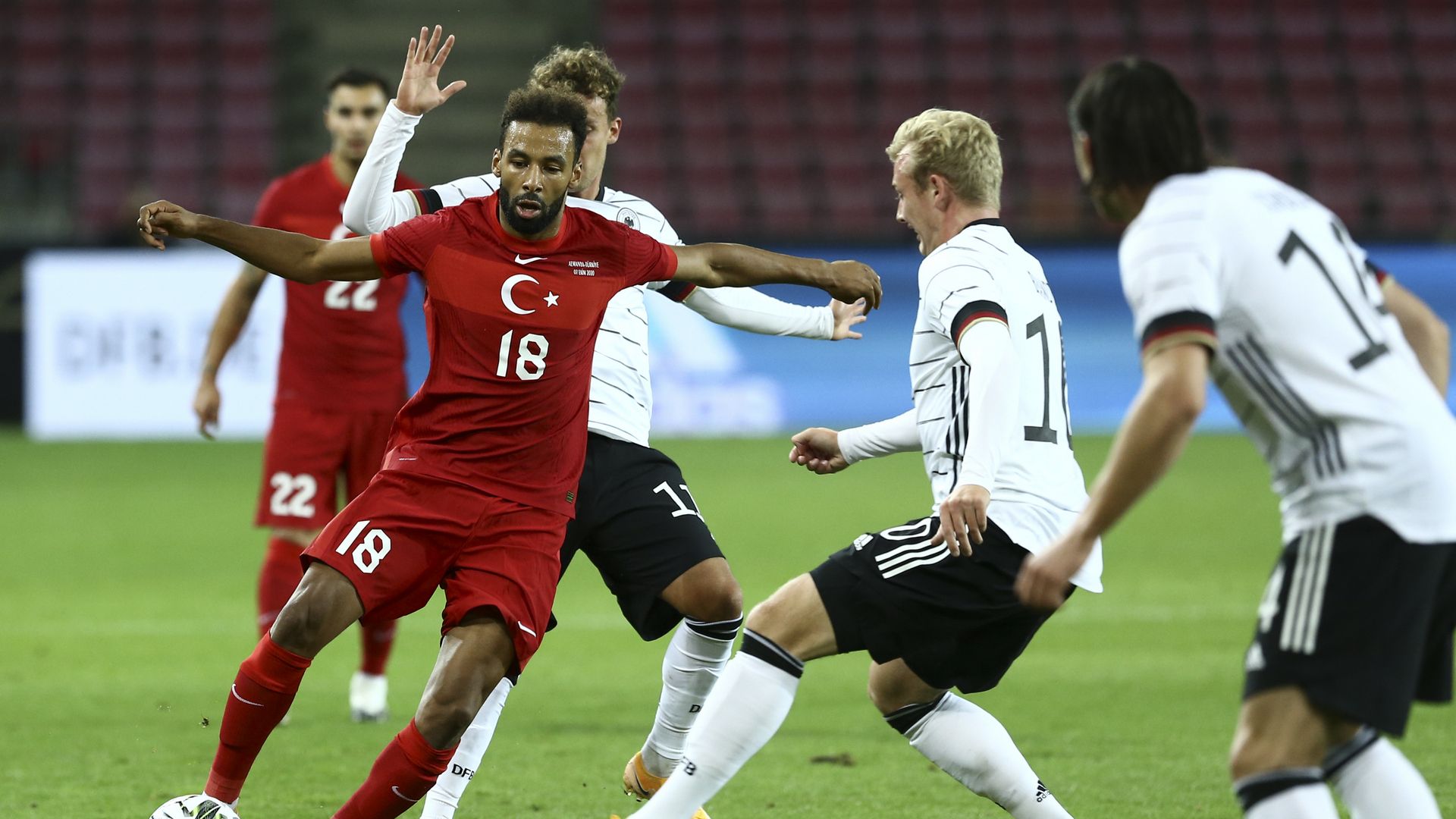 Nazım Sangare Almanya vs Türkiye 10.07.2020