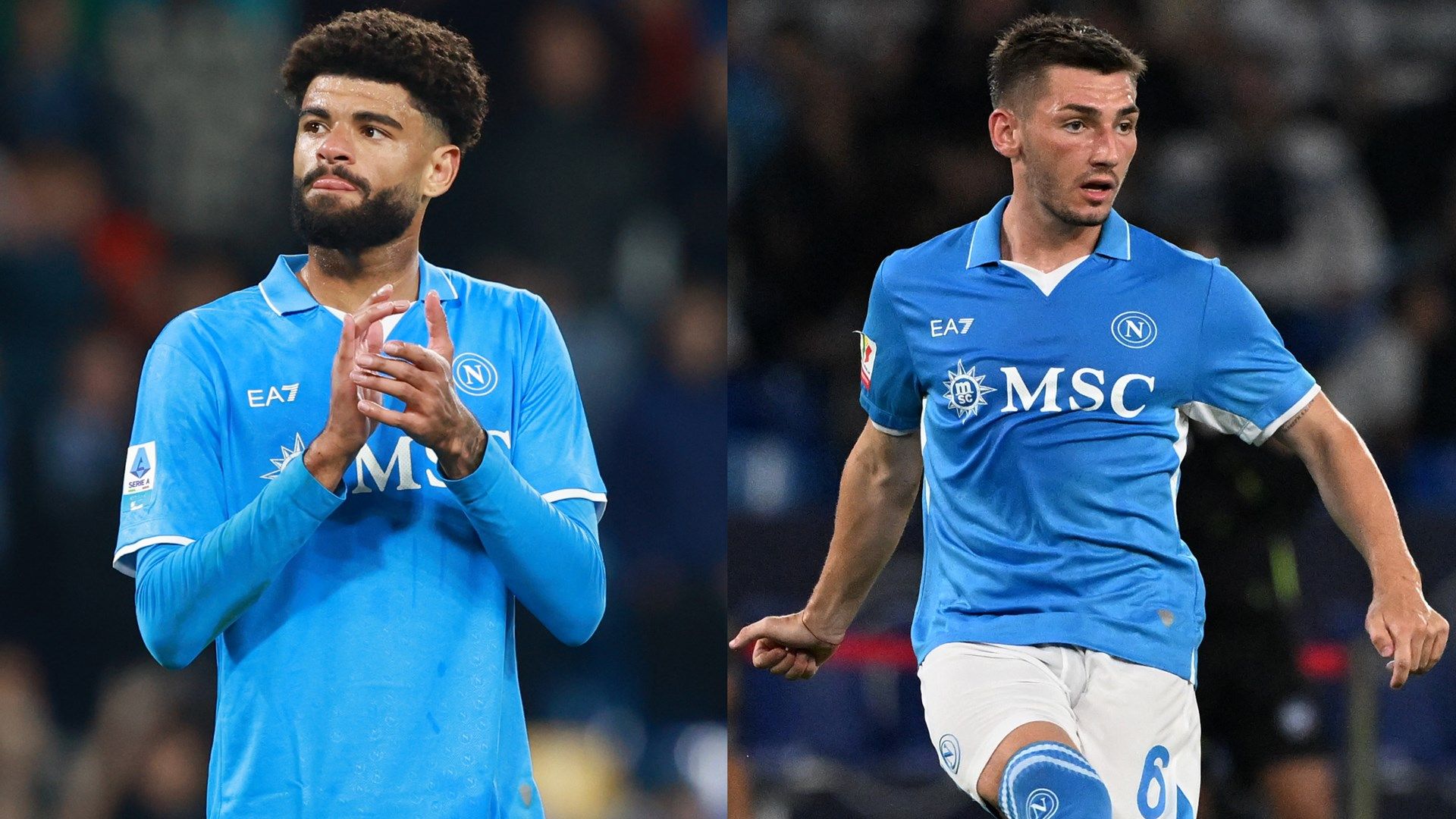 Philip Billing Billy Gilmour Napoli