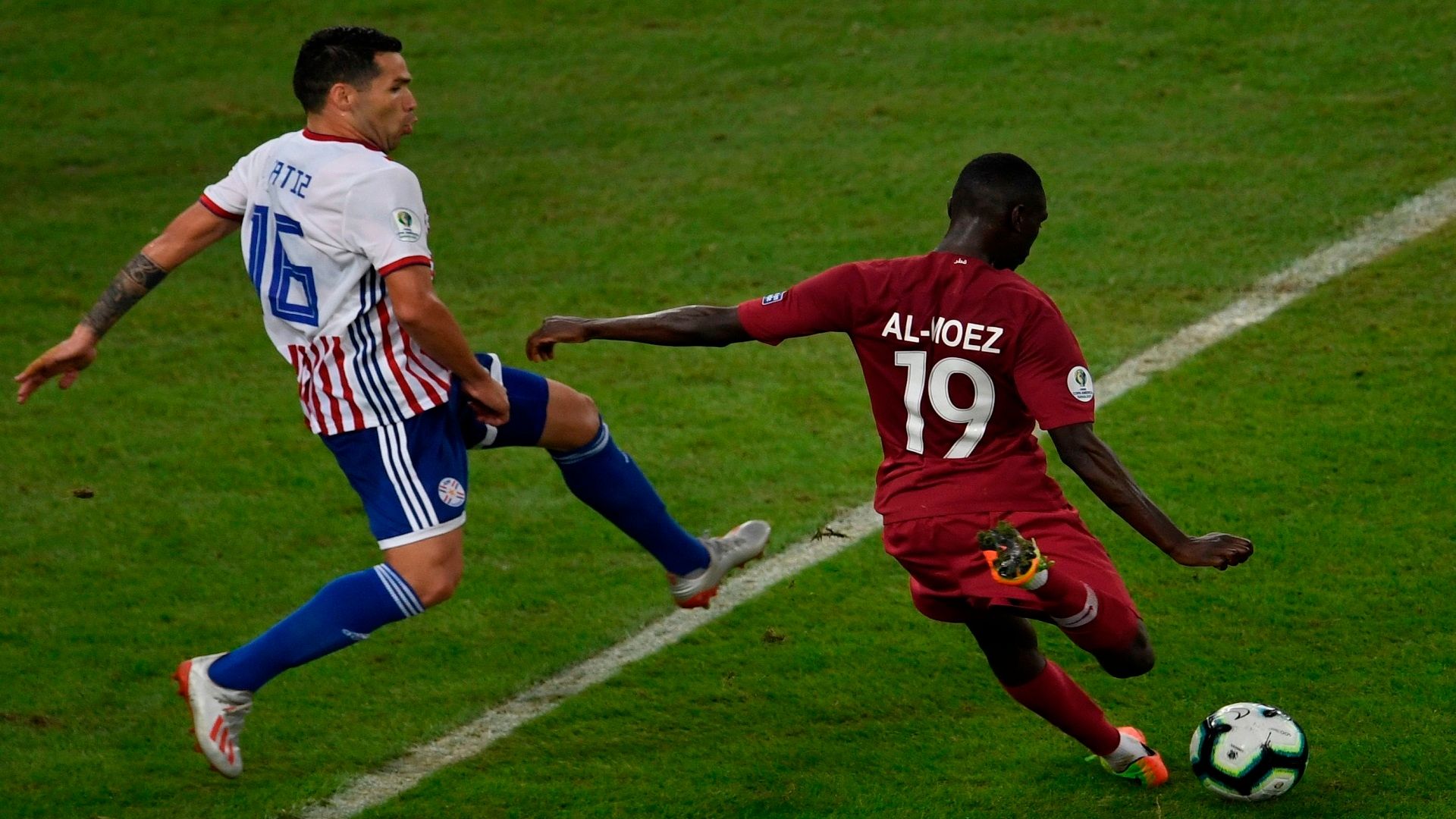 قطر - باراجواي المعز بن علي