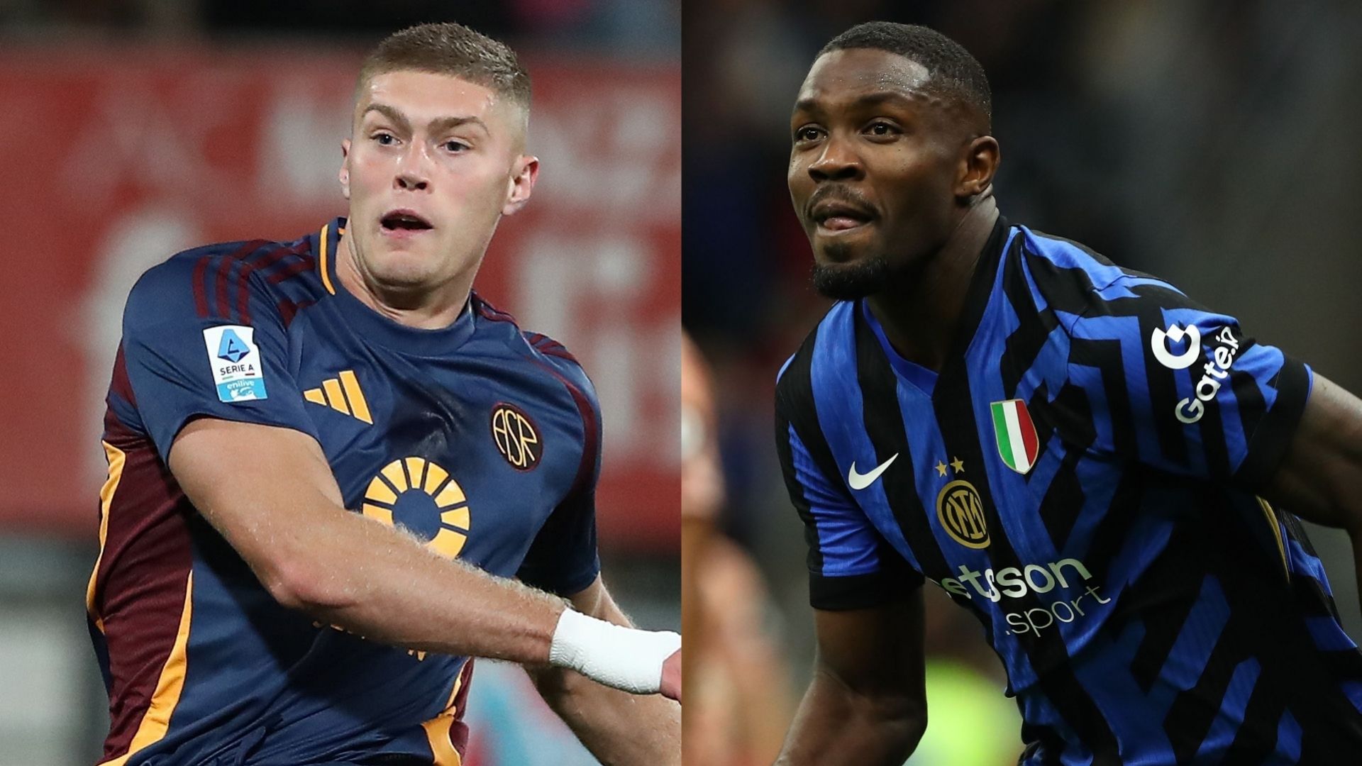 Artem Dovbyk Roma Marcus Thuram Inter