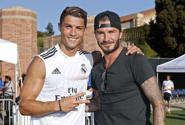 Cristiano Ronaldo & David Beckham